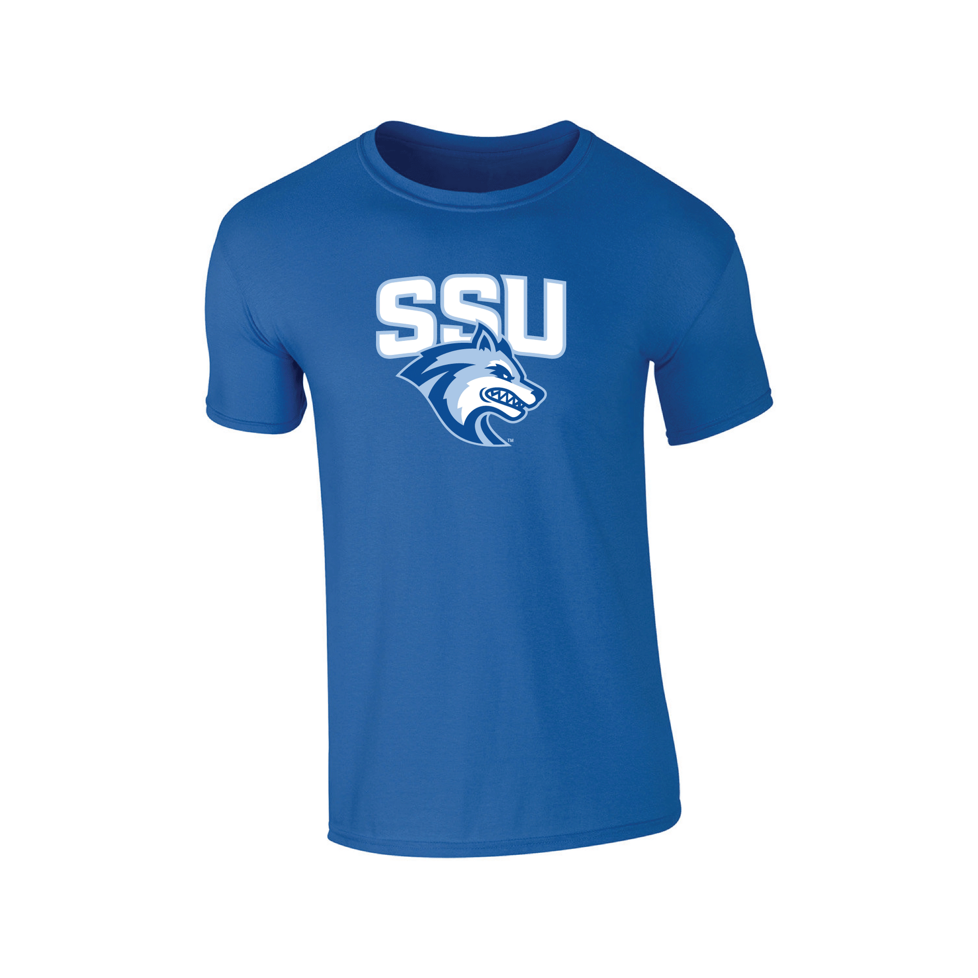 Sonoma State University Seawolves Jumbo Logo Adult T-Shirt