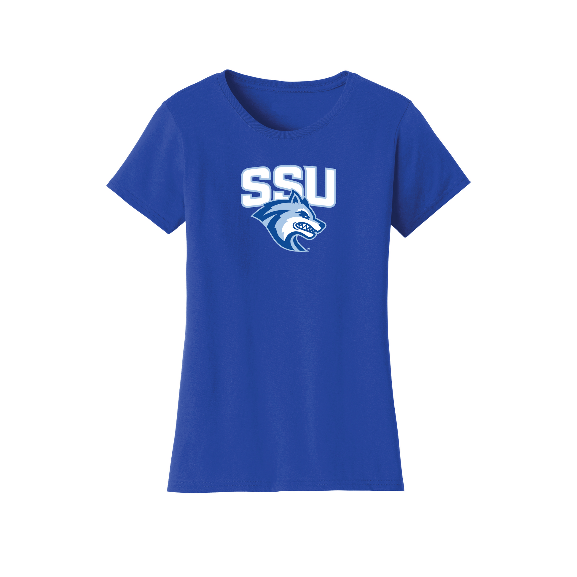Sonoma State University Seawolves Jumbo Logo Womens T-Shirt