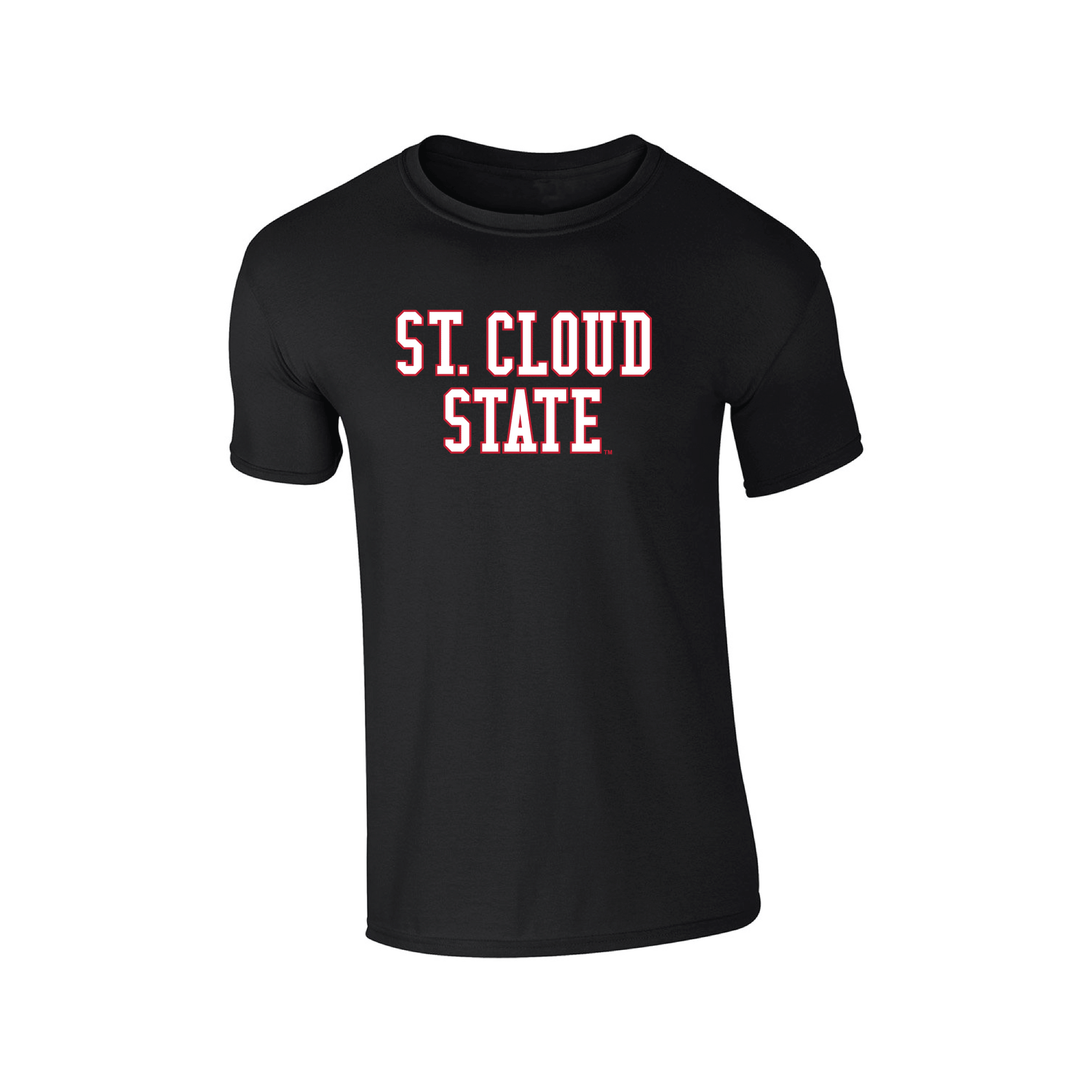 St. Cloud State University  Huskies Block T-shirt Unisex Cotton