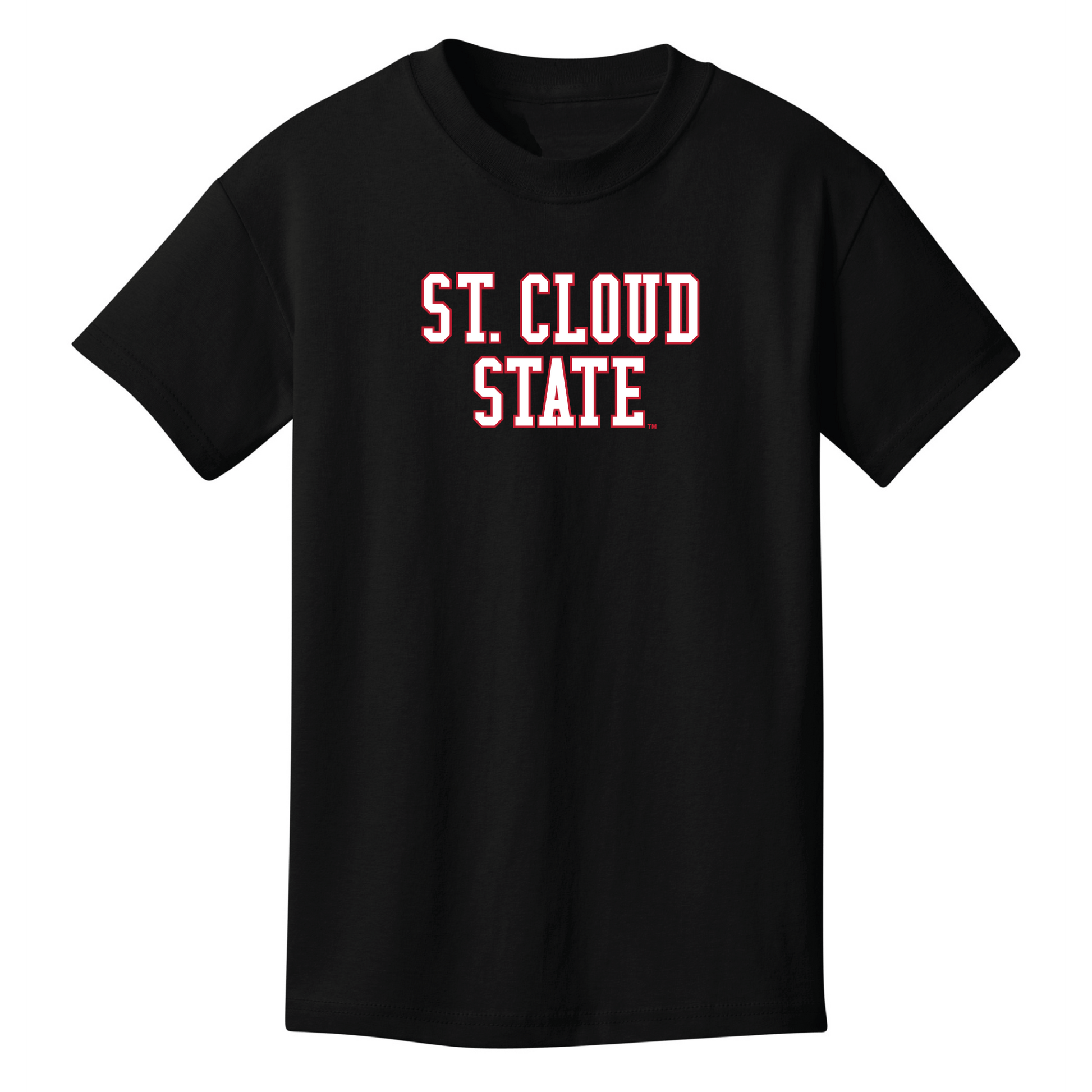 St. Cloud State University  Huskies Block Youth T-shirt