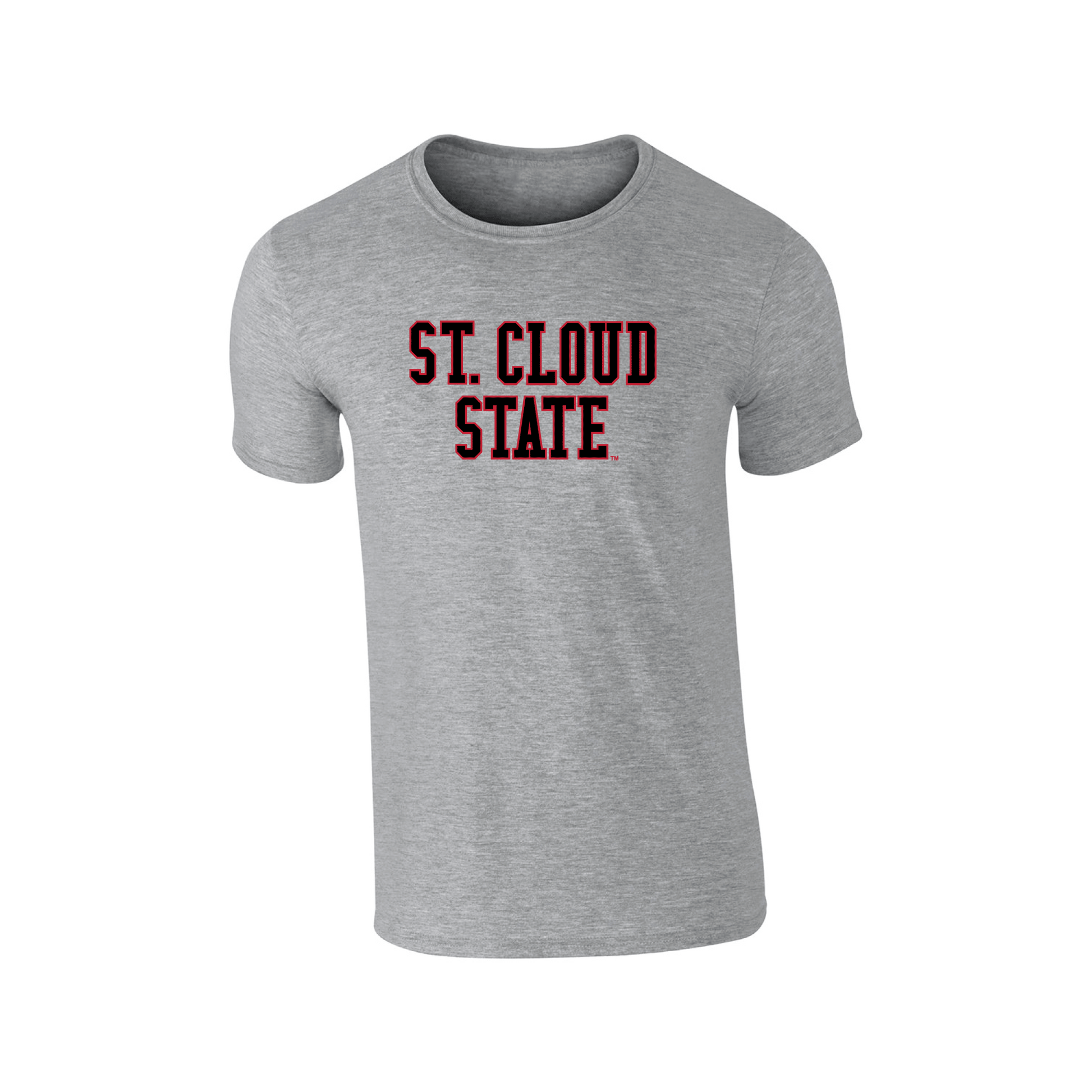 St. Cloud State University  Huskies Block T-shirt Unisex Cotton
