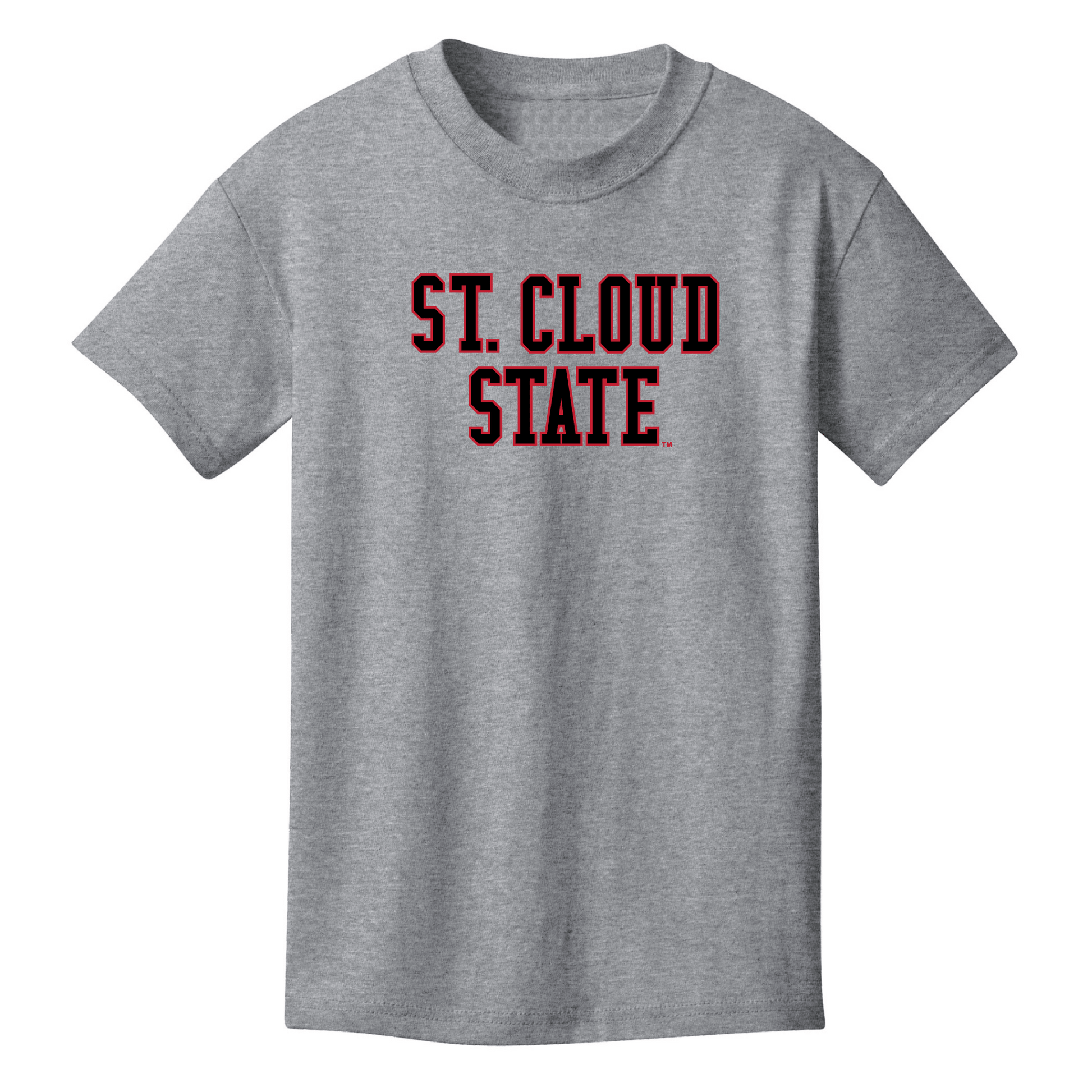 St. Cloud State University  Huskies Block Youth T-shirt