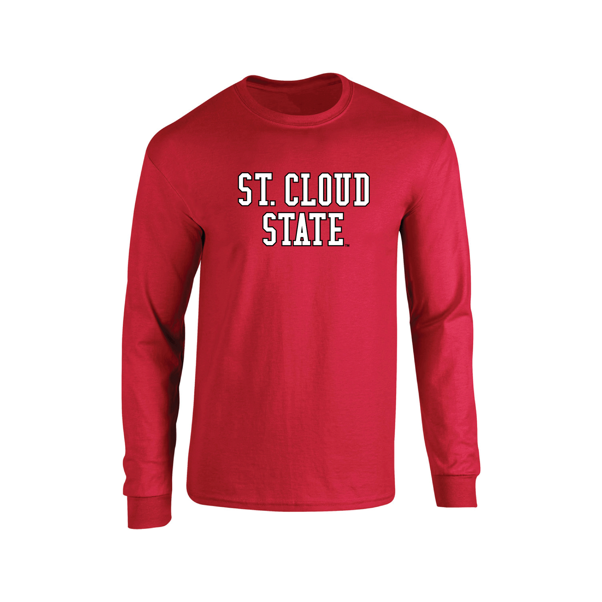 St. Cloud State University  Huskies Block Long Sleeve T-shirt Unisex