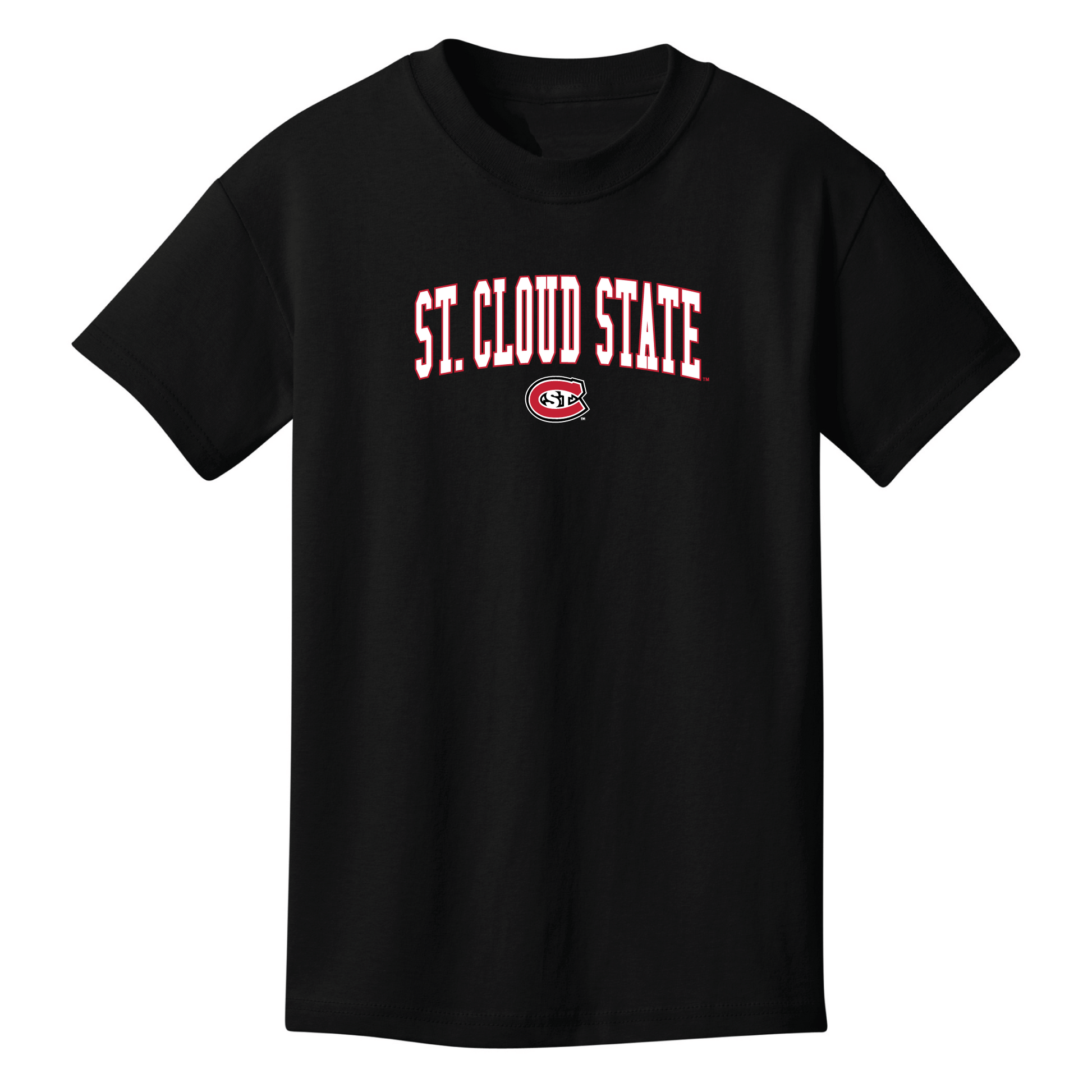 St. Cloud State University  Huskies Jumbo Arch Youth T-shirt