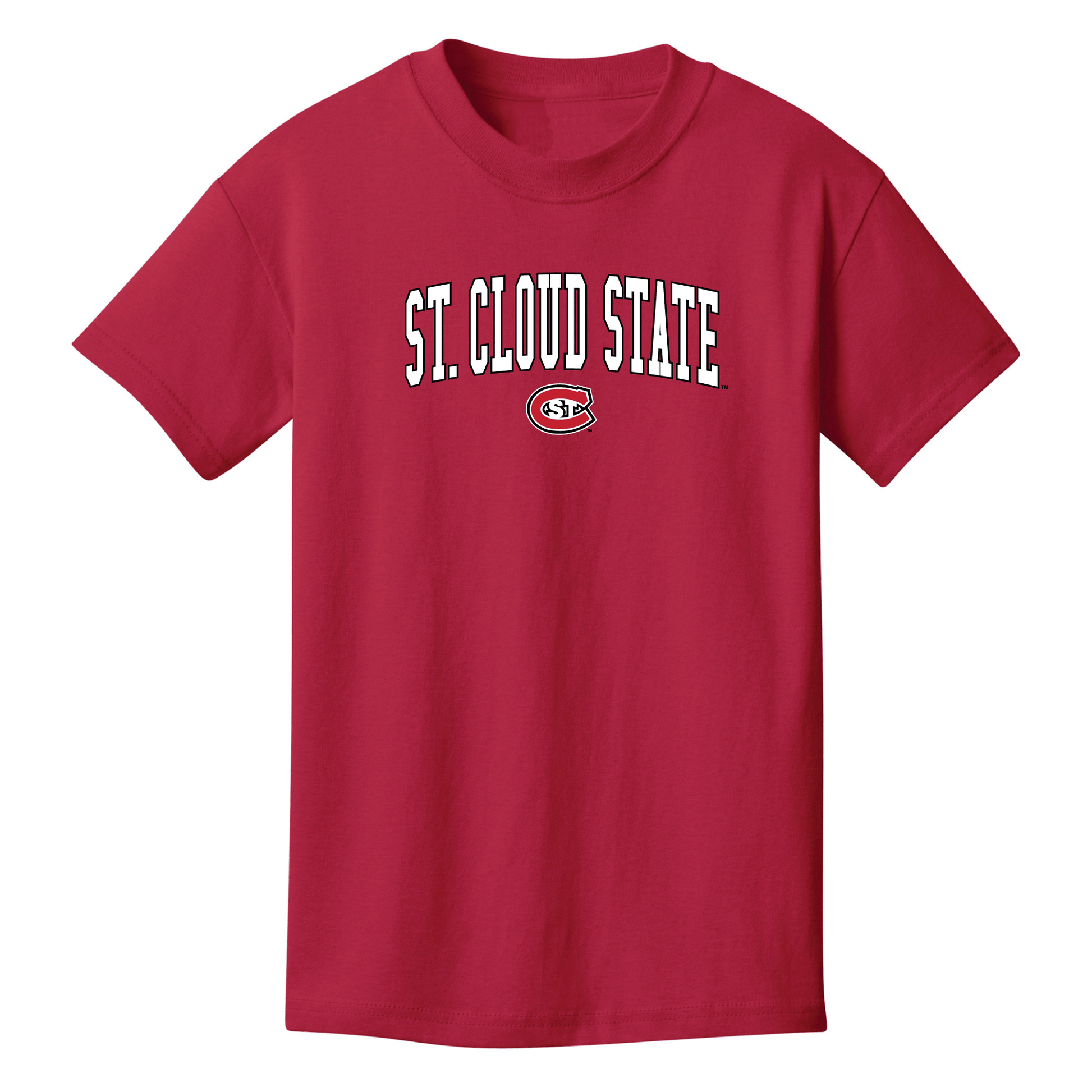 St. Cloud State University  Huskies Jumbo Arch Youth T-shirt