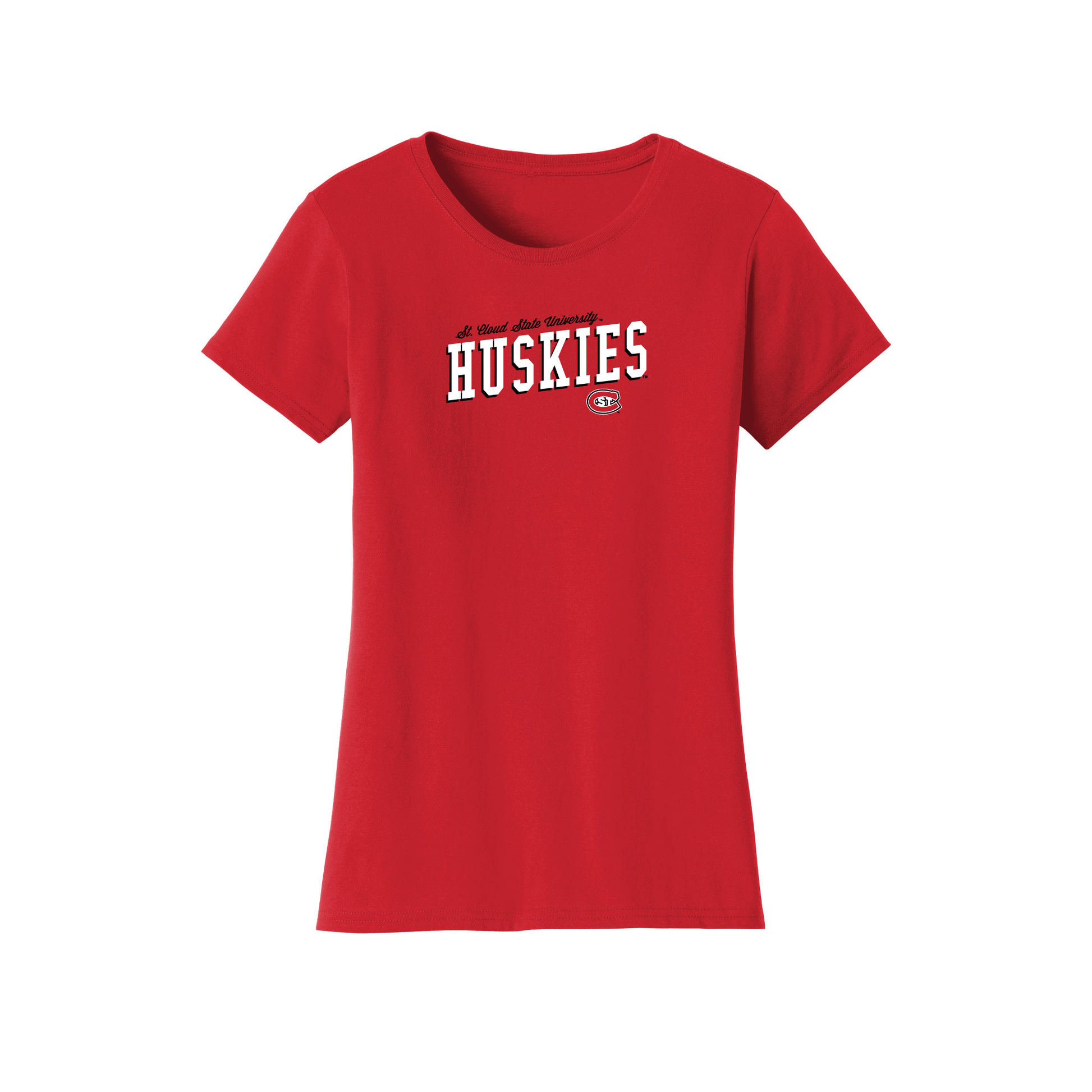 St. Cloud State University  Huskies Uphill Victory Womens Relaxed T-shirt