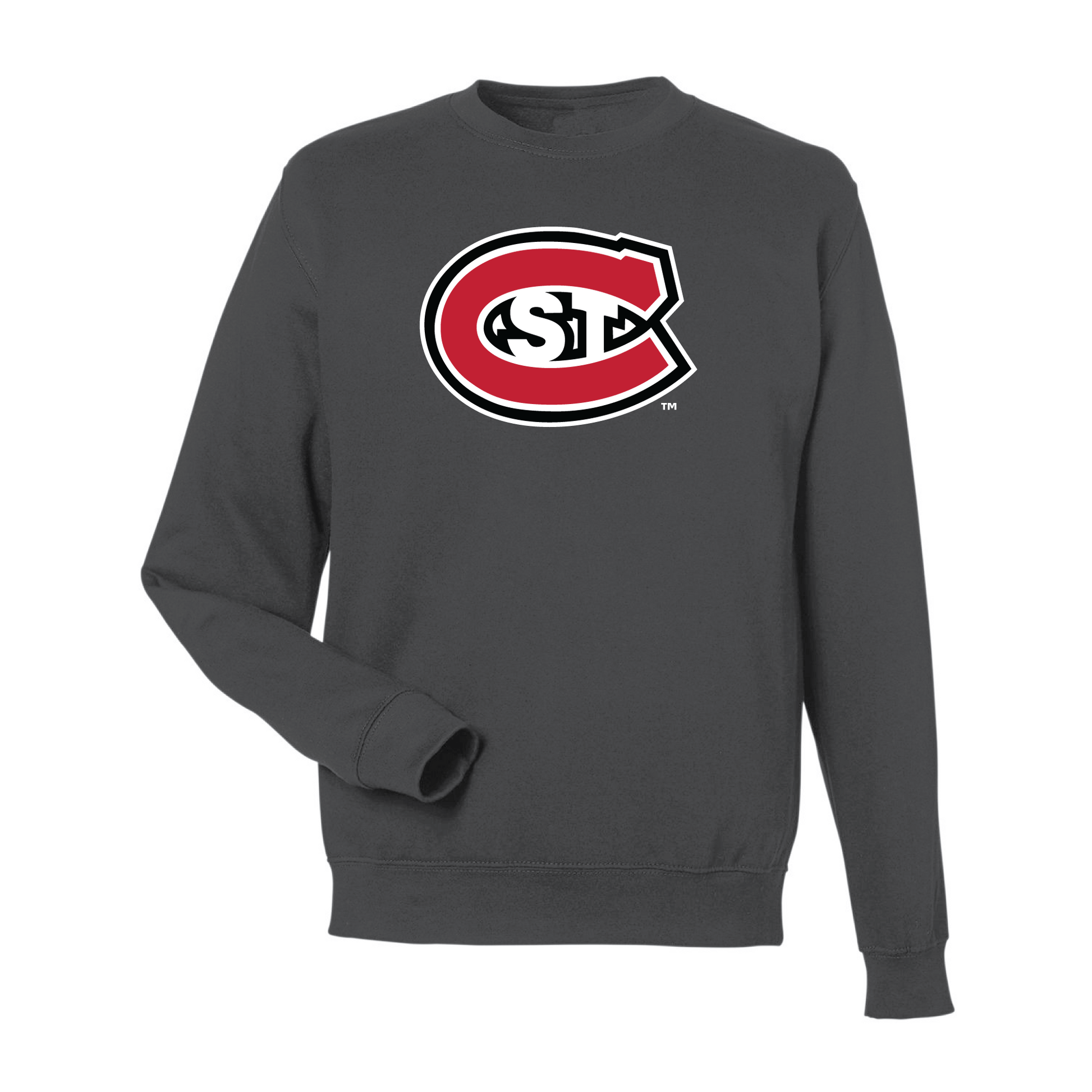 St. Cloud State University  Huskies Jumbo Logo Crewneck Sweatshirt Fleece