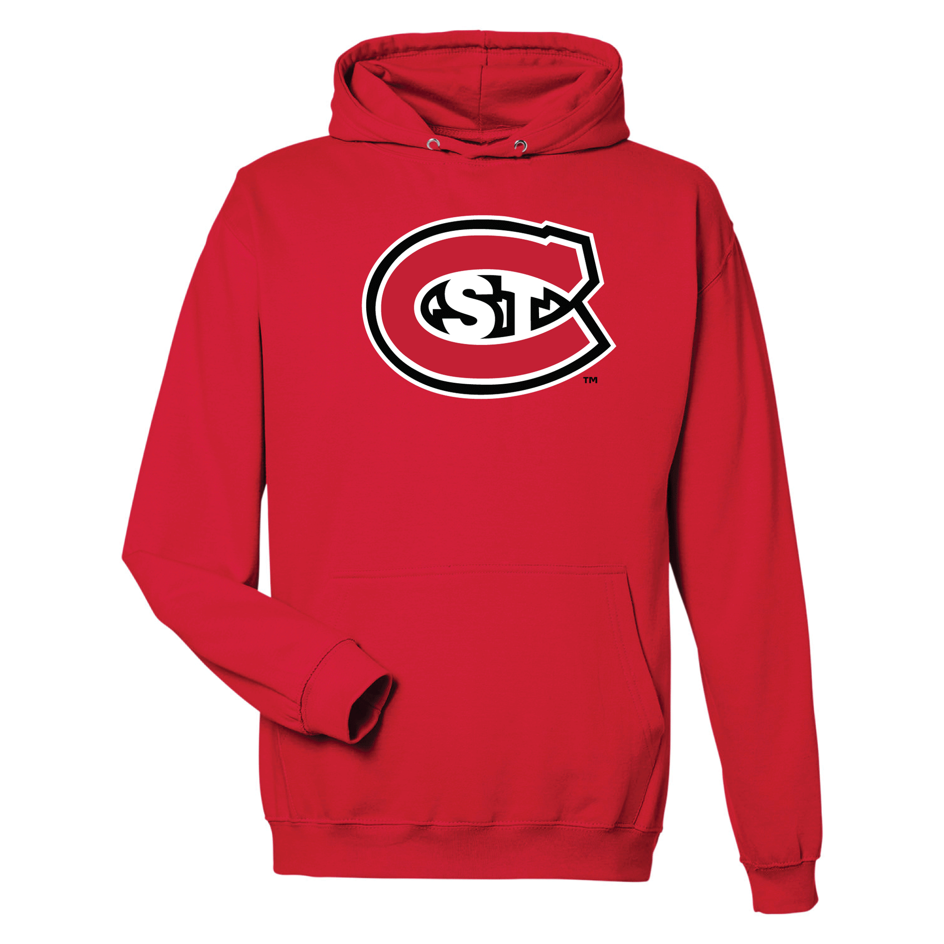 St. Cloud State University  Huskies Jumbo Logo Hooded Sweatshirt Fleece