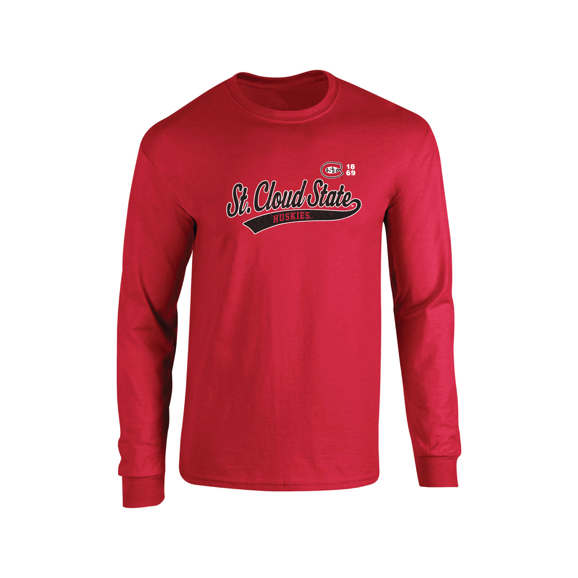 St. Cloud State University  Huskies Old School Long Sleeve T-shirt Unisex
