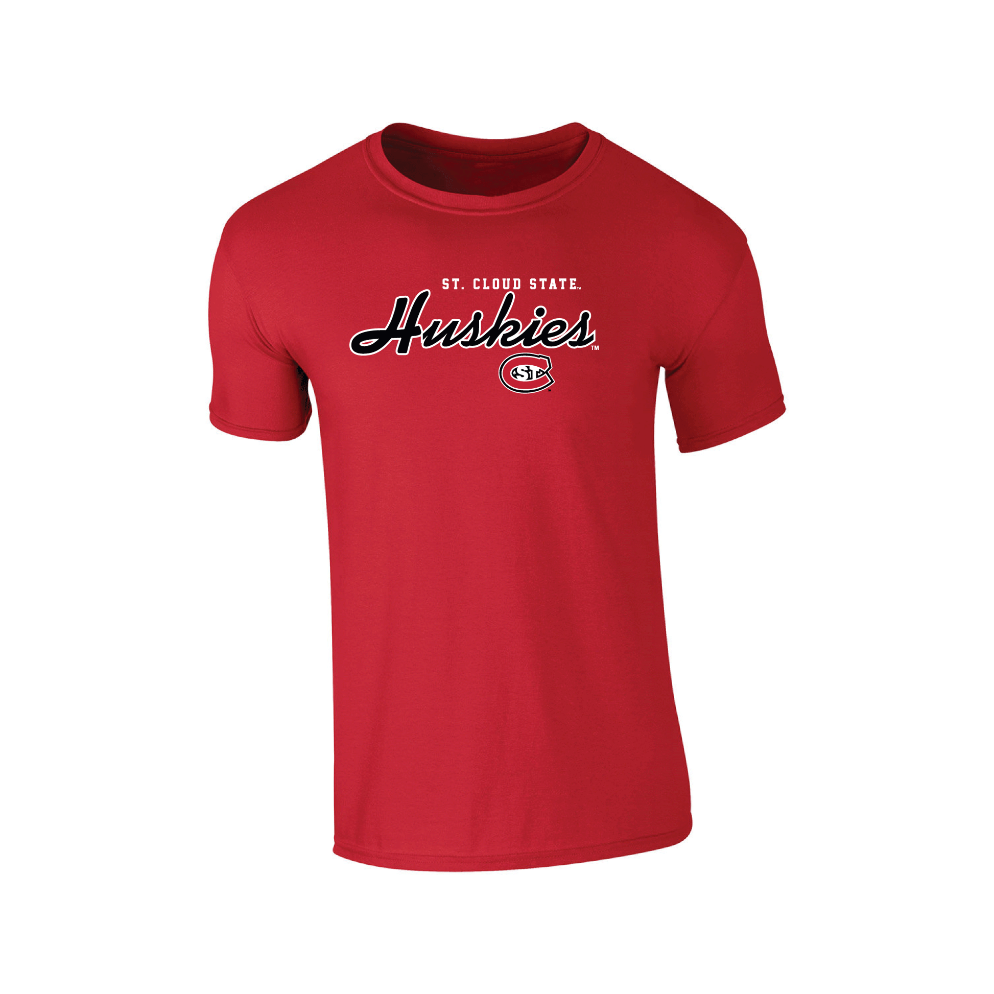 St. Cloud State University  Huskies Machine Script T-shirt Unisex Cotton