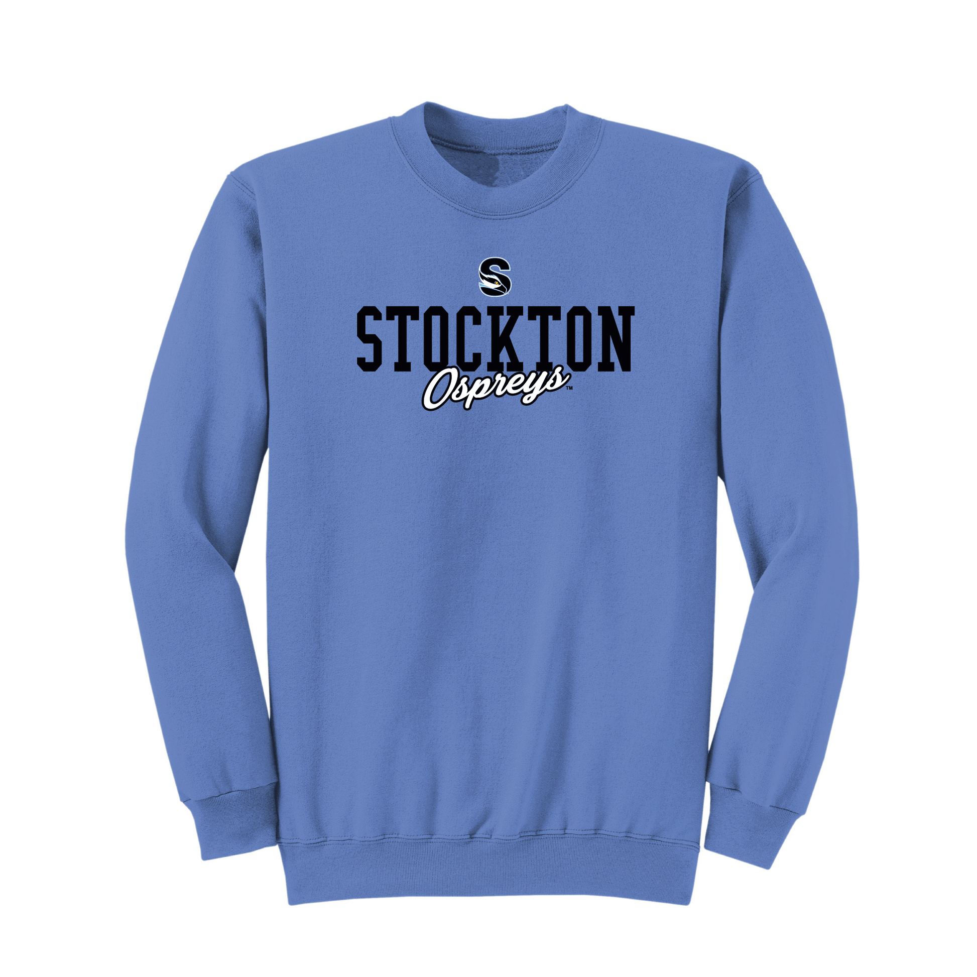 Stockton University Ospreys Campus Script Crewneck Sweatshirt