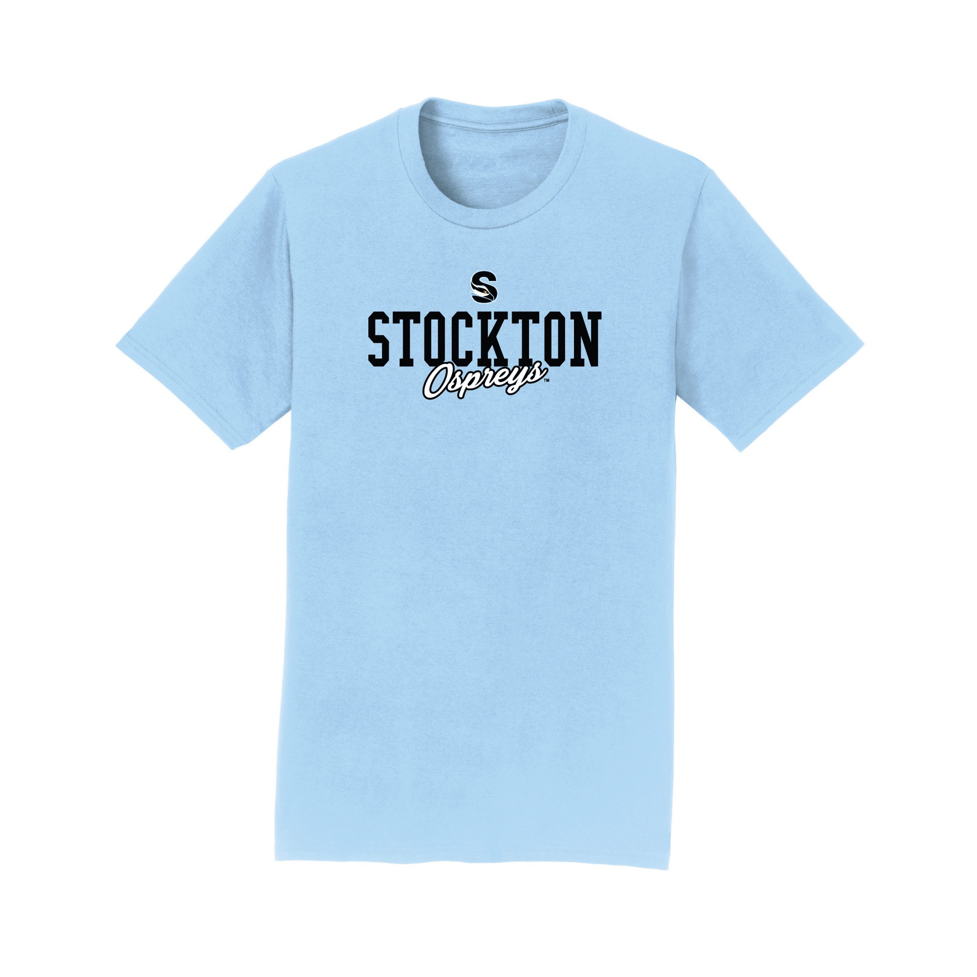 Stockton University Ospreys Campus Script Adult T-Shirt