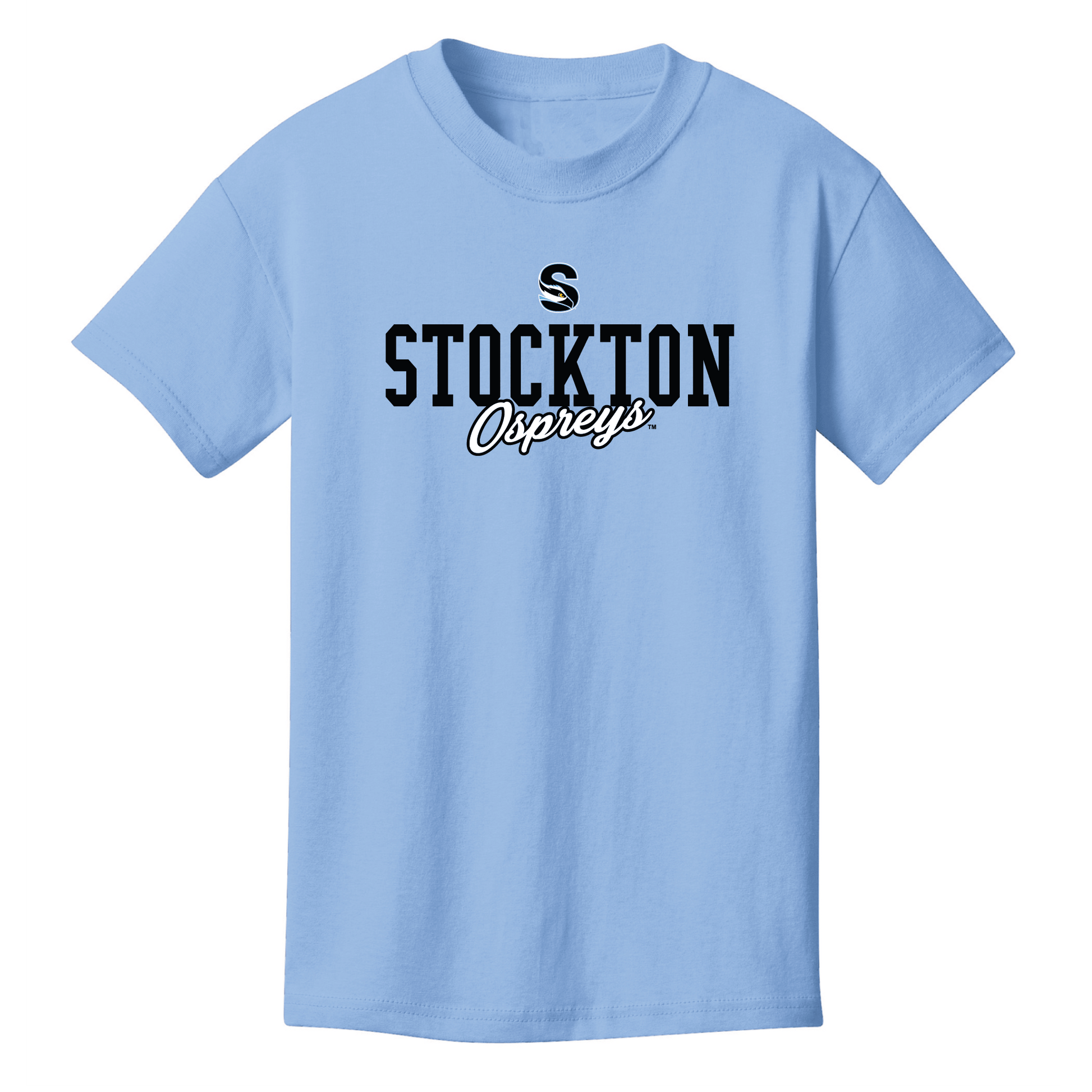 Stockton University Ospreys Campus Script Youth T-Shirt