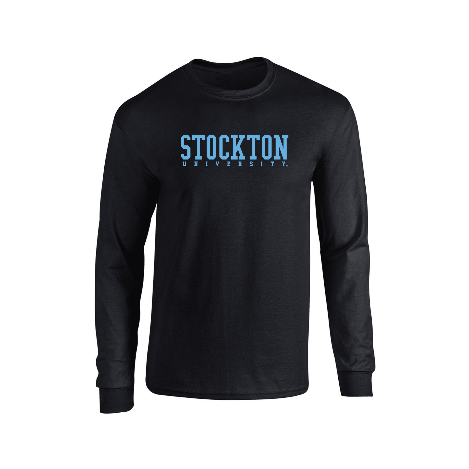 Stockton University Ospreys Block Adult Long Sleeve T-Shirt