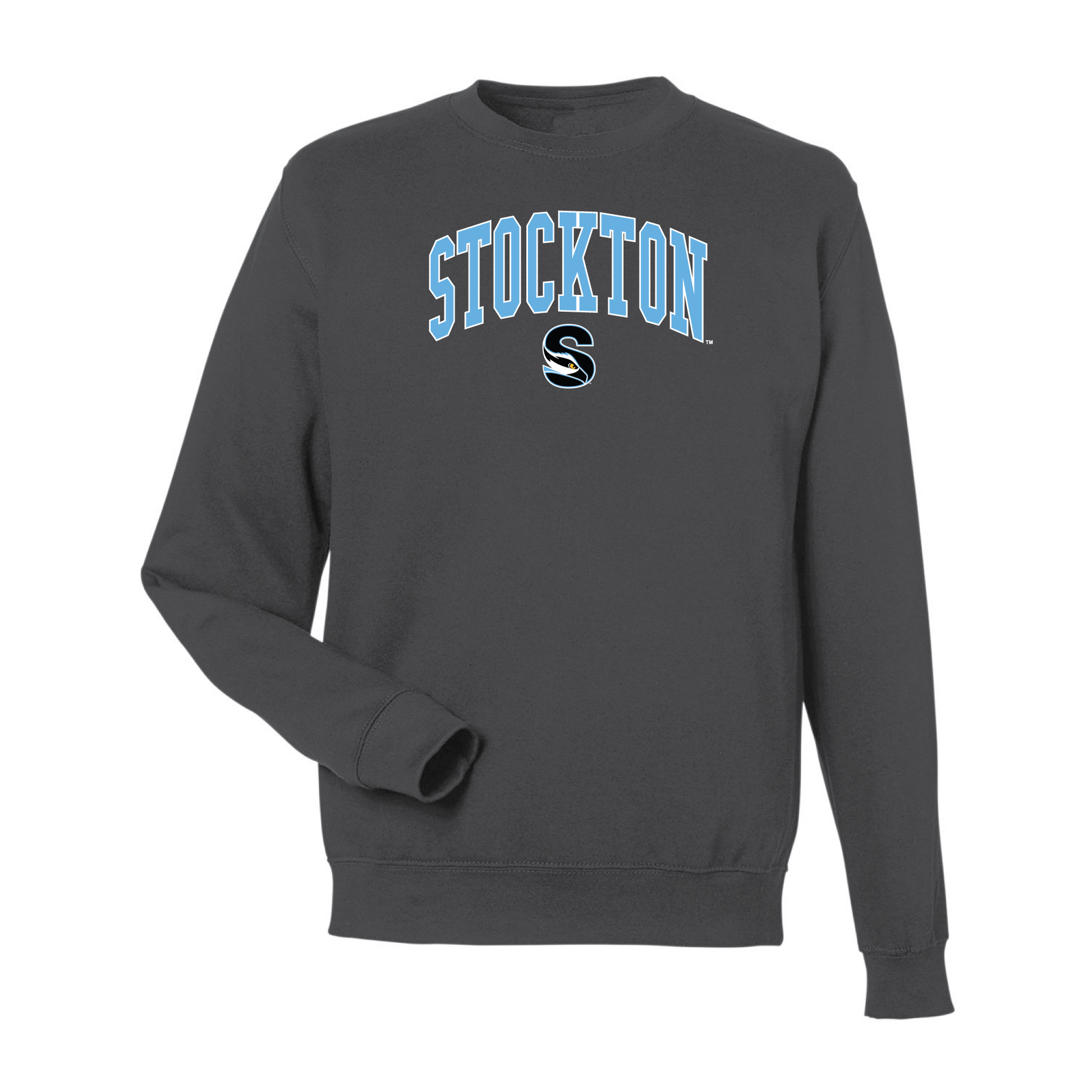 Stockton University Ospreys Jumbo Arch Crewneck Sweatshirt