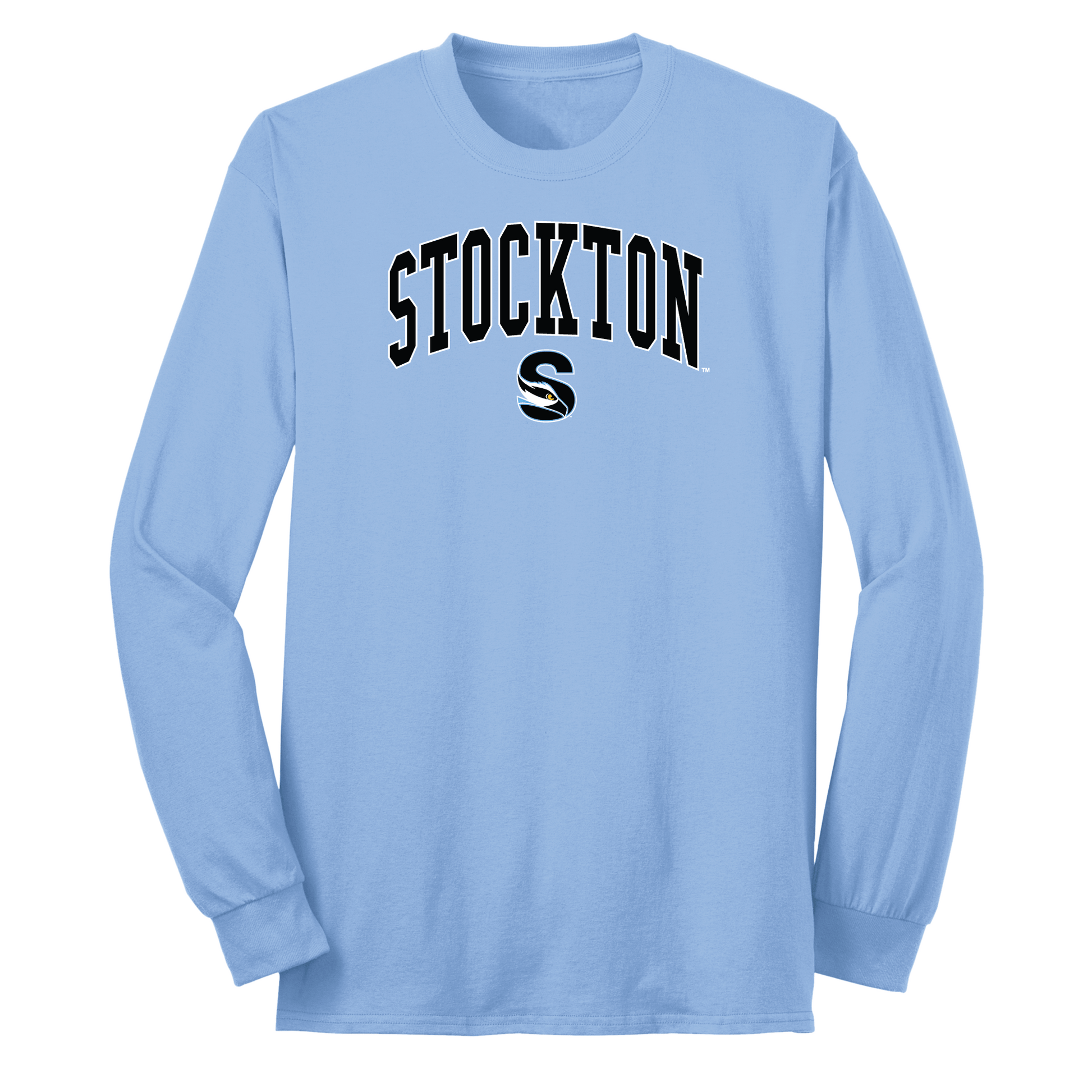 Stockton University Ospreys Jumbo Arch Adult Long Sleeve T-Shirt