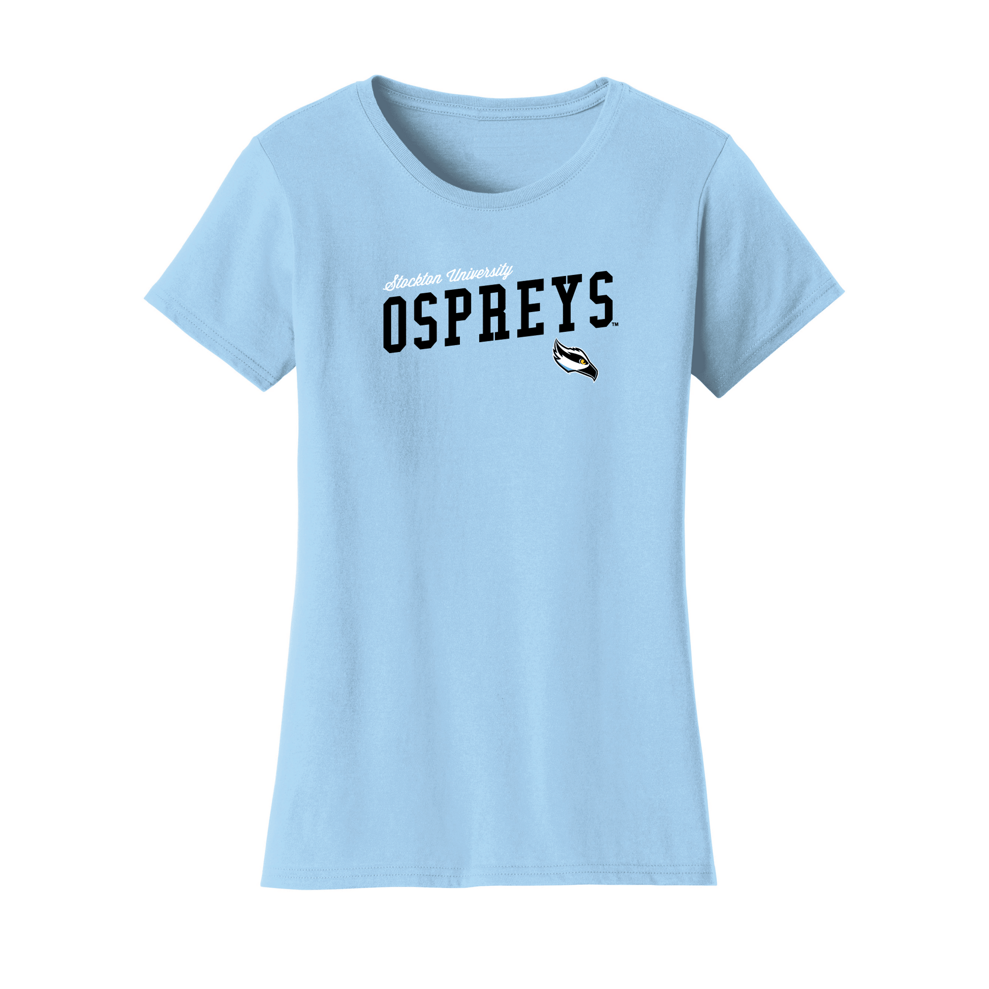 Stockton University Ospreys Uphill Victory Womens T-Shirt