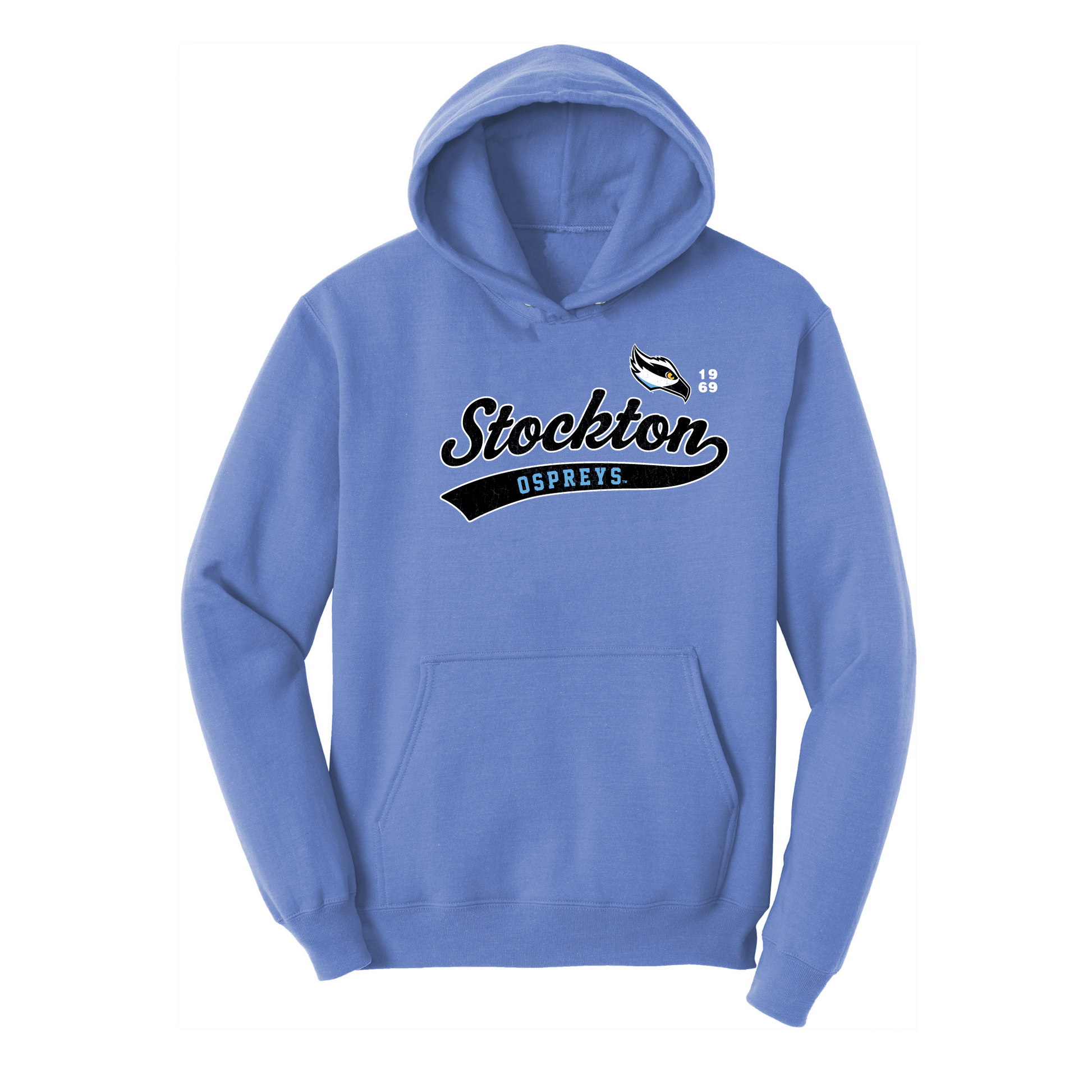 Stockton University Ospreys Old School Hooded Sweatshirt