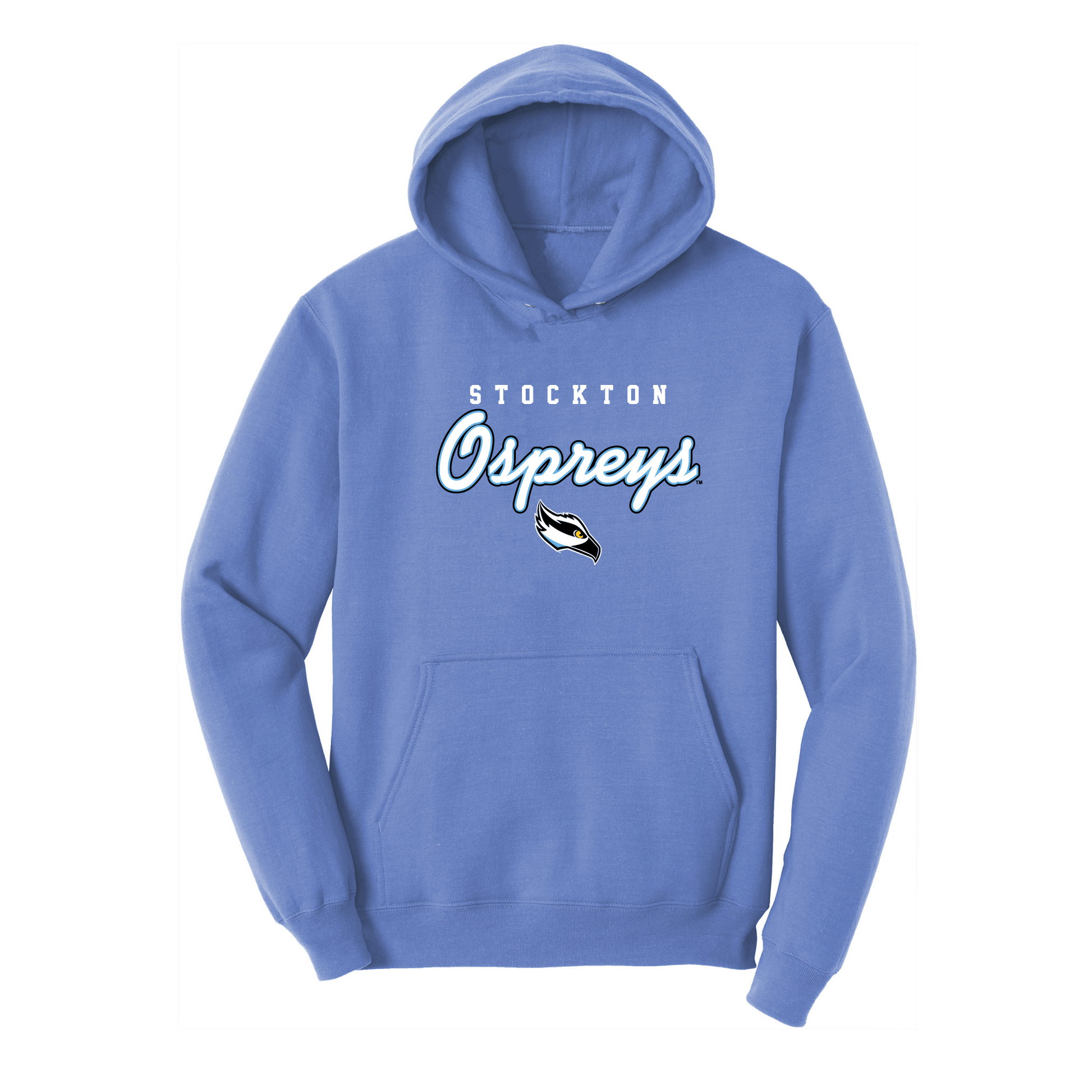Stockton University Ospreys Machine Script Hooded Sweatshirt