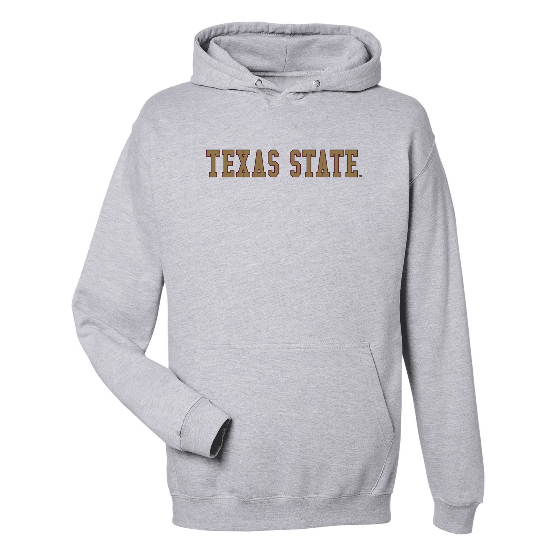 Texas State University  Bobcats Block Hooded Sweatshirt Fleece