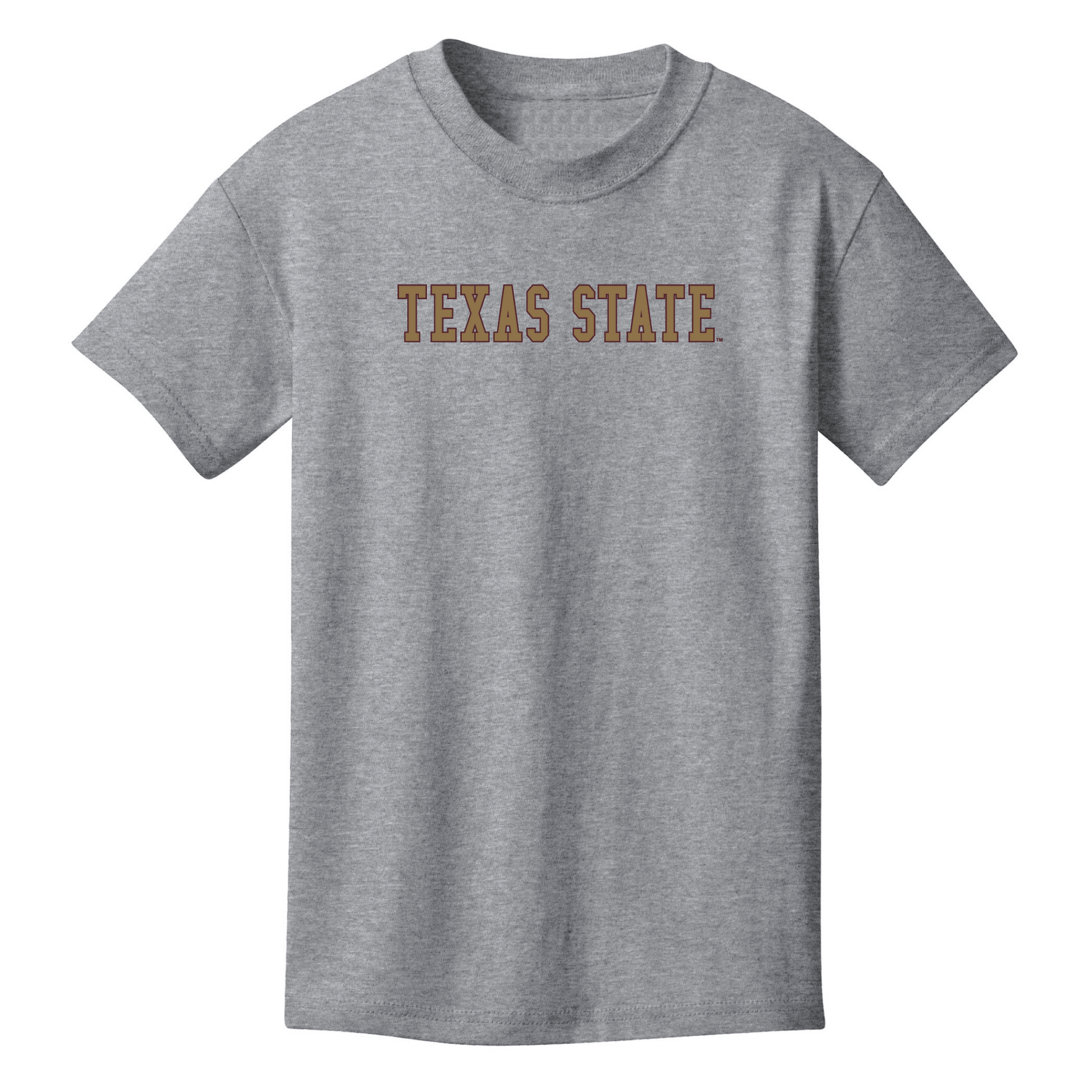 Texas State University  Bobcats Block Youth T-shirt