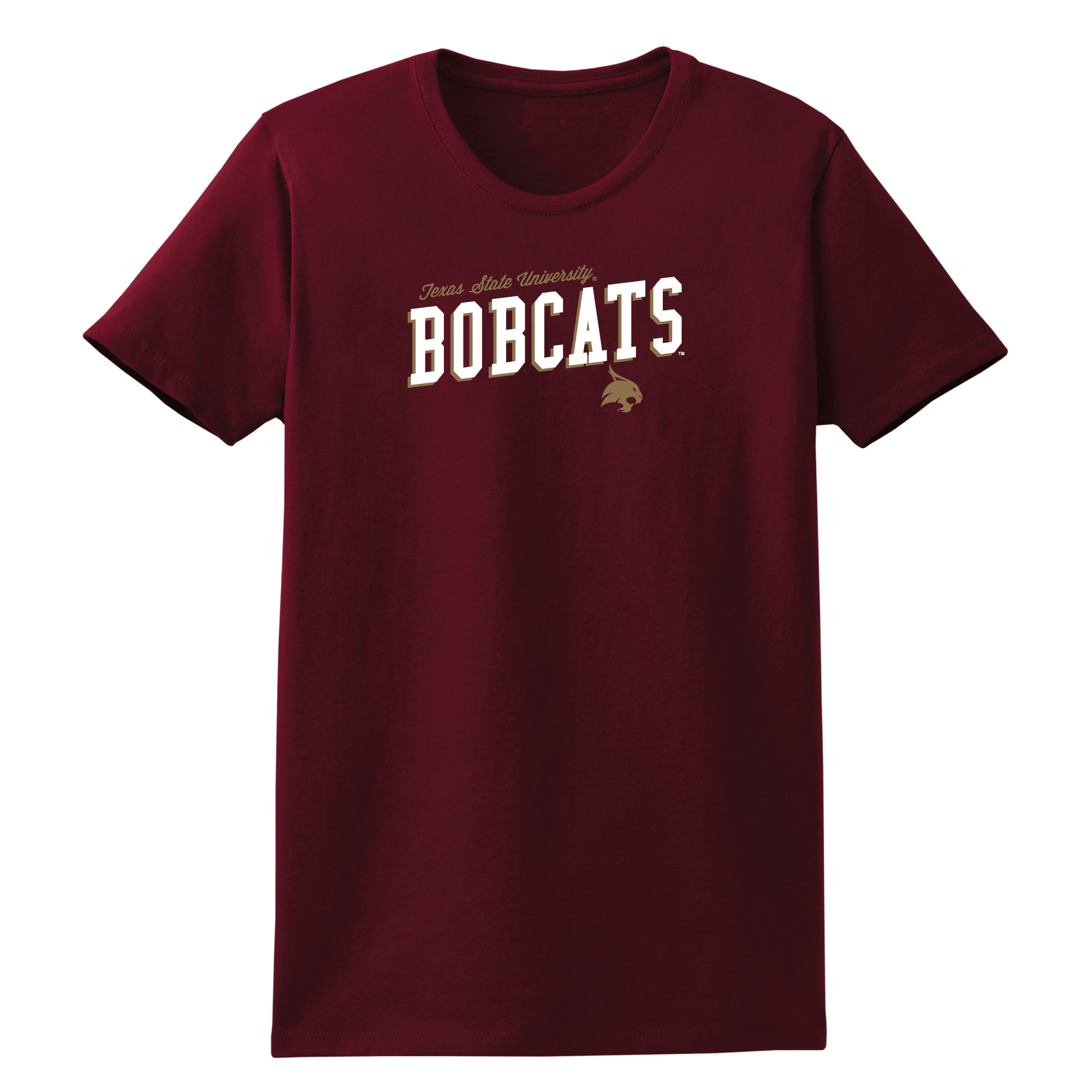 Texas State University  Bobcats Uphill Victory Womens Relaxed T-shirt