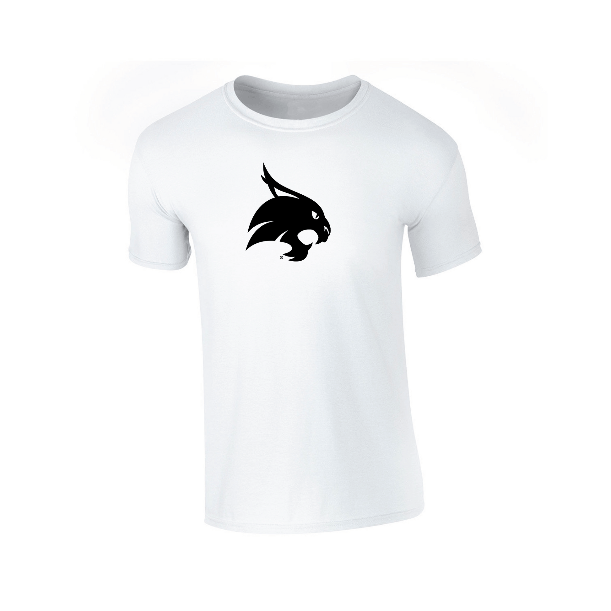 Texas State University  Bobcats Jumbo Logo T-shirt Unisex Cotton