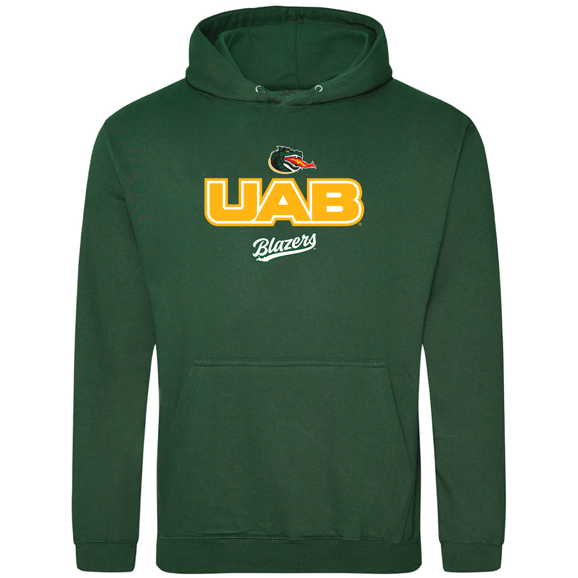 University of Alabama at Birmingham Blazers Campus Script Hooded Sweatshirt Fleece