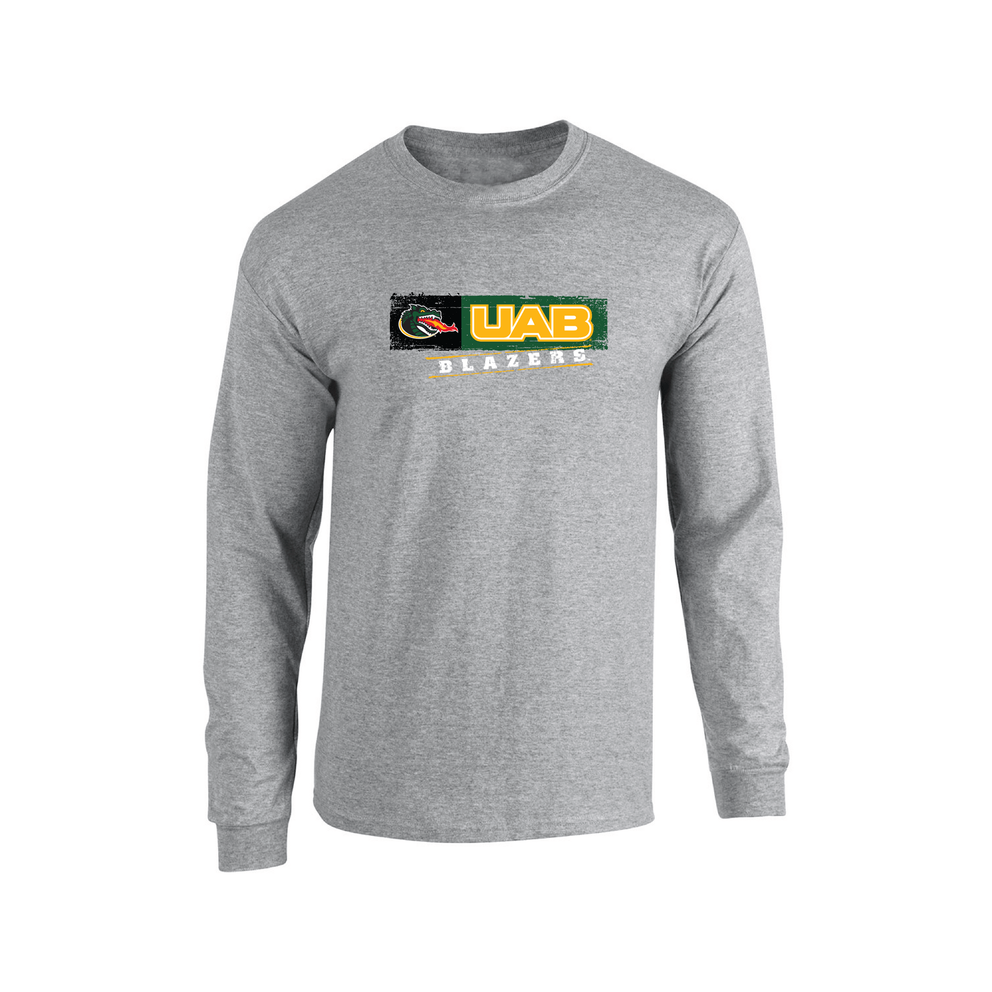 University of Alabama at Birmingham Blazers Sticker Long Sleeve T-shirt Unisex