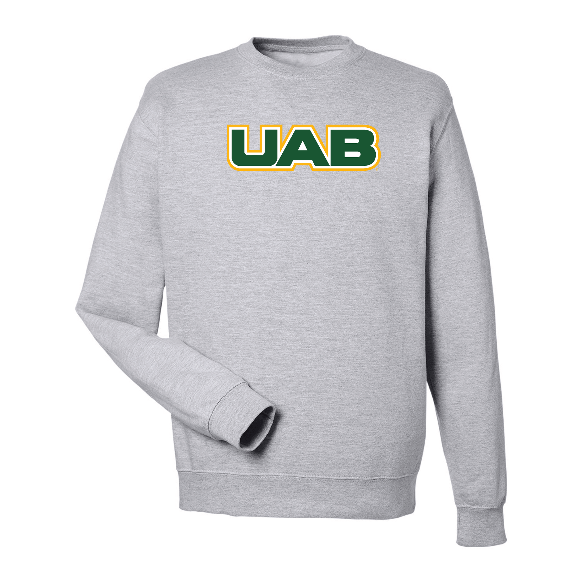 University of Alabama at Birmingham Blazers Block Crewneck Sweatshirt Fleece