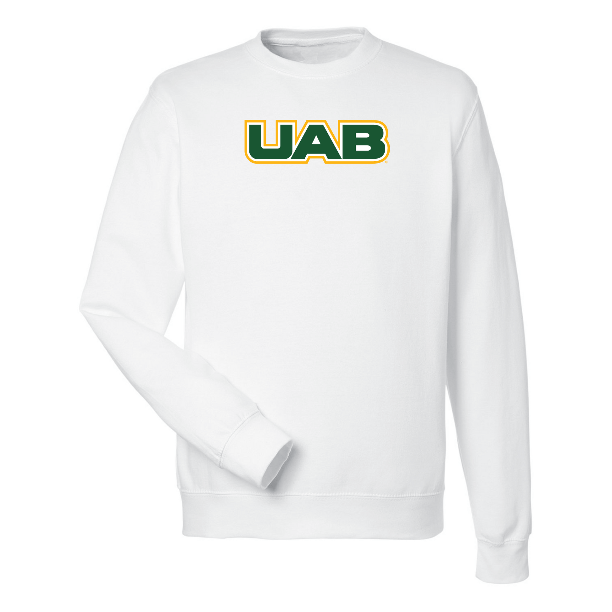 University of Alabama at Birmingham Blazers Block Crewneck Sweatshirt Fleece