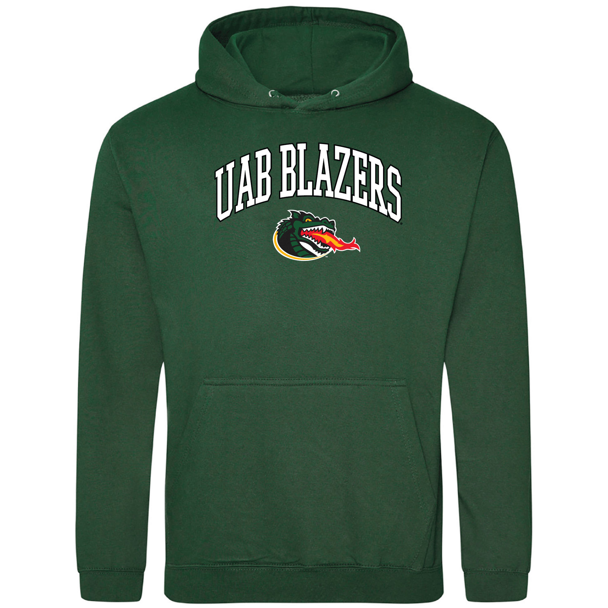 University of Alabama at Birmingham Blazers Jumbo Arch Hooded Sweatshirt Fleece