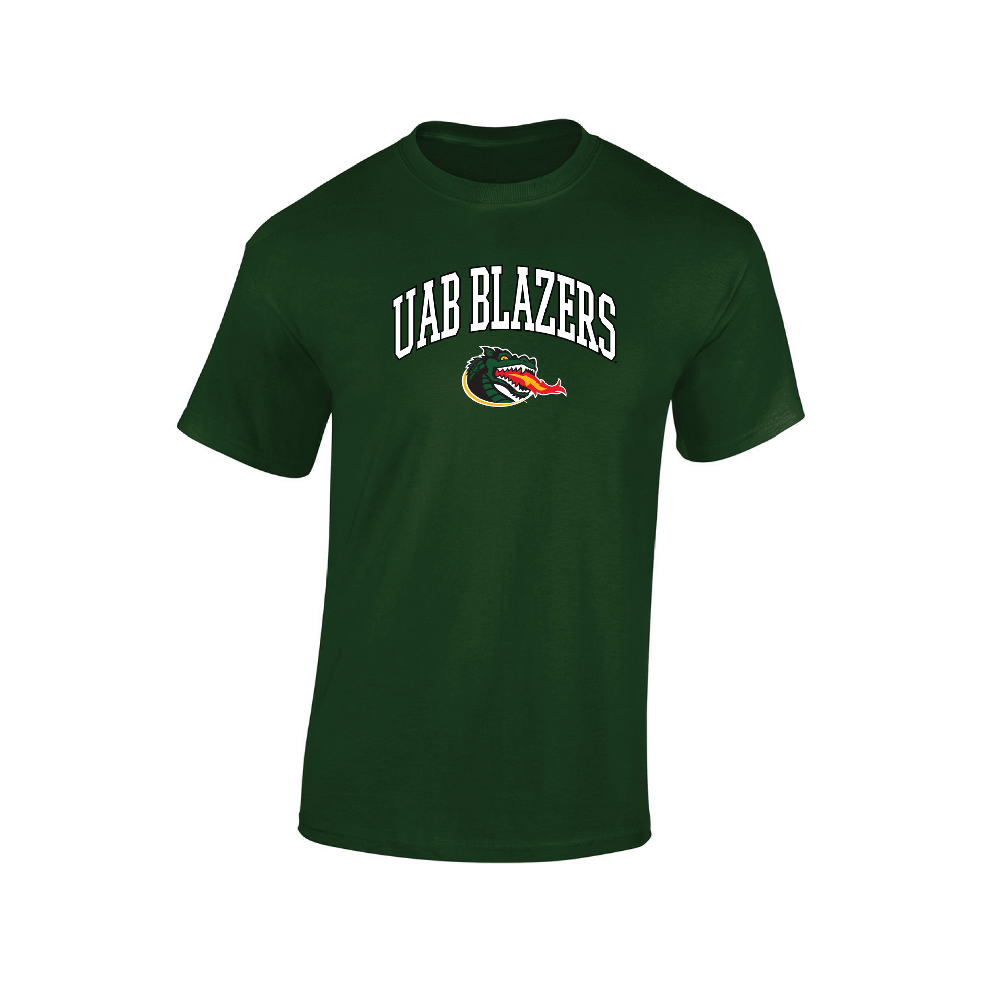 University of Alabama at Birmingham Blazers Jumbo Arch T-shirt Unisex Cotton