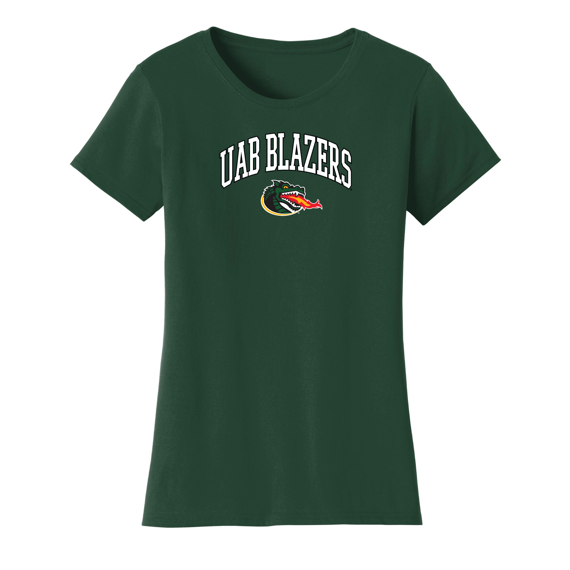 University of Alabama at Birmingham Blazers Jumbo Arch Womens Relaxed T-shirt