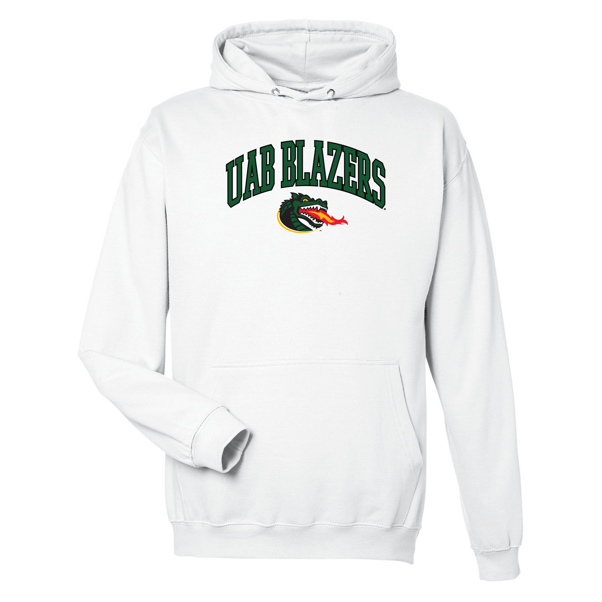 University of Alabama at Birmingham Blazers Jumbo Arch Hooded Sweatshirt Fleece