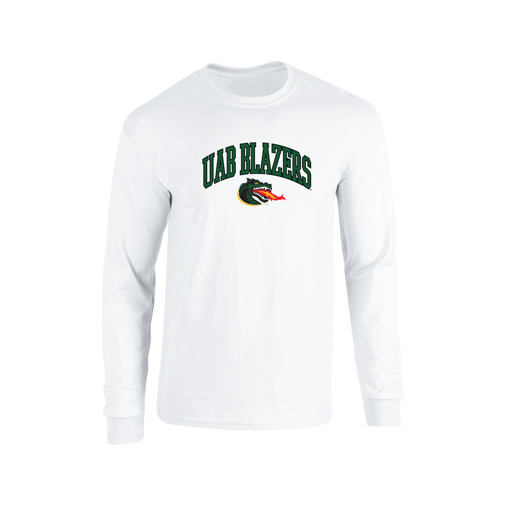 University of Alabama at Birmingham Blazers Jumbo Arch Long Sleeve T-shirt Unisex