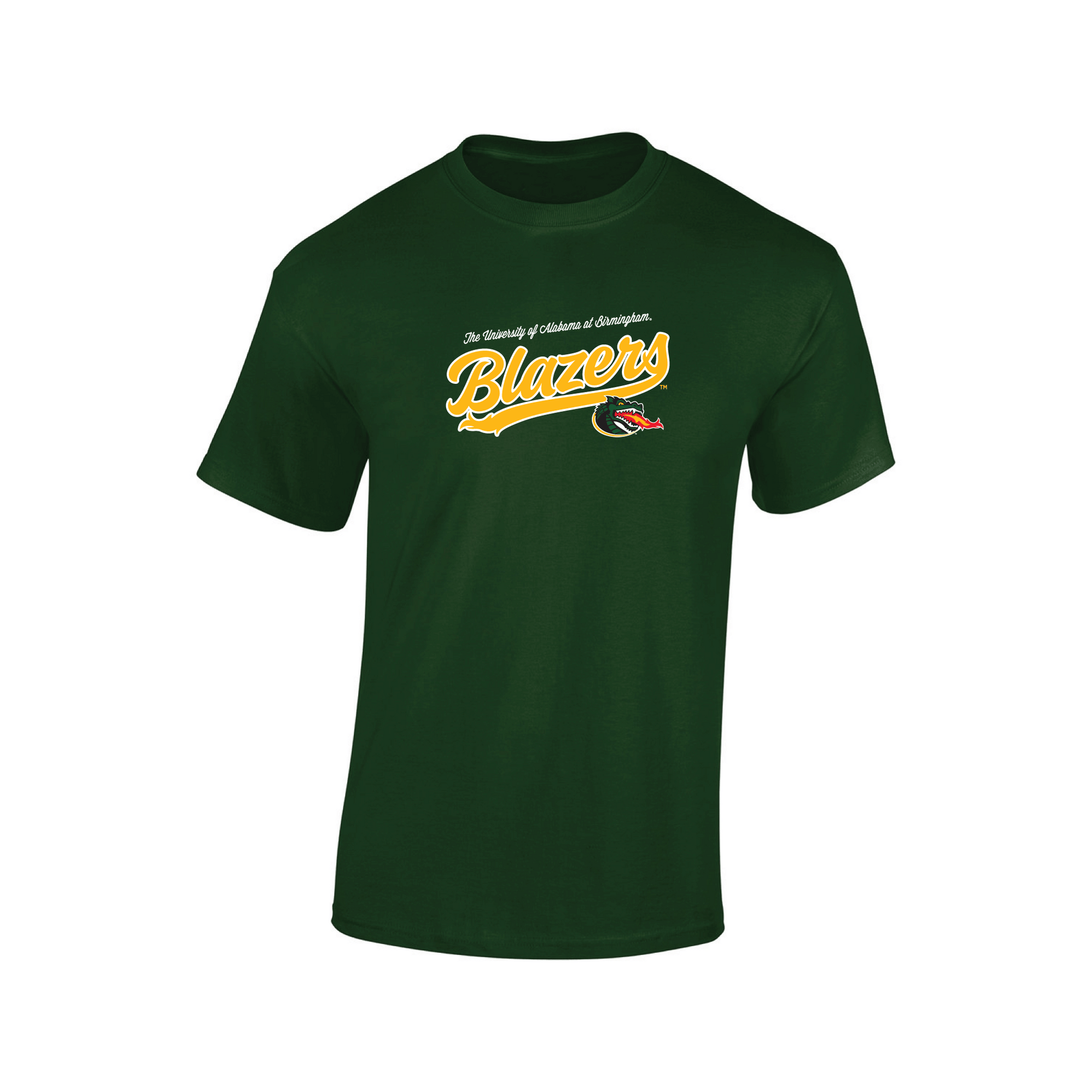 University of Alabama at Birmingham Blazers Uphill Victory T-shirt Unisex Cotton