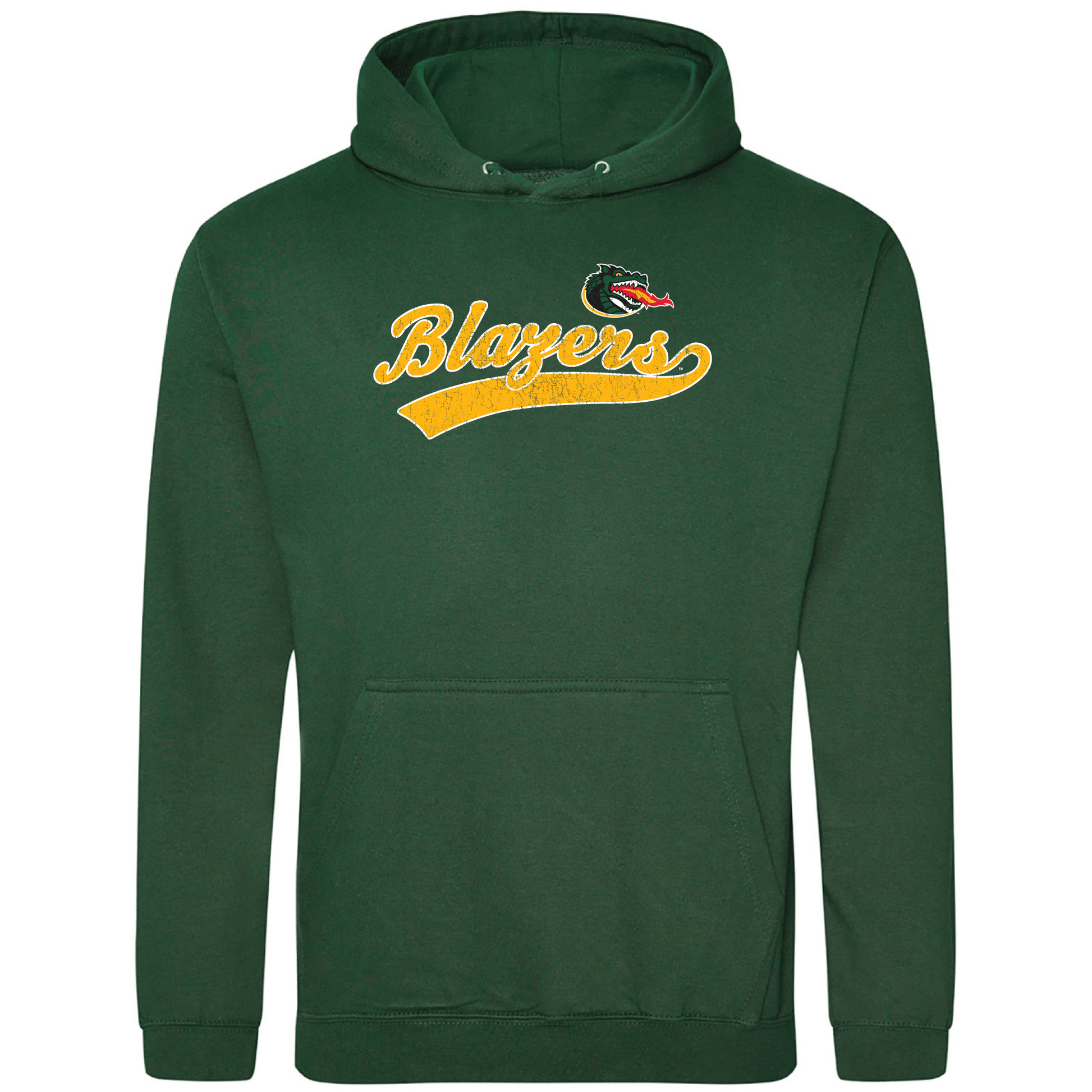 University of Alabama at Birmingham Blazers Old School Hooded Sweatshirt Fleece