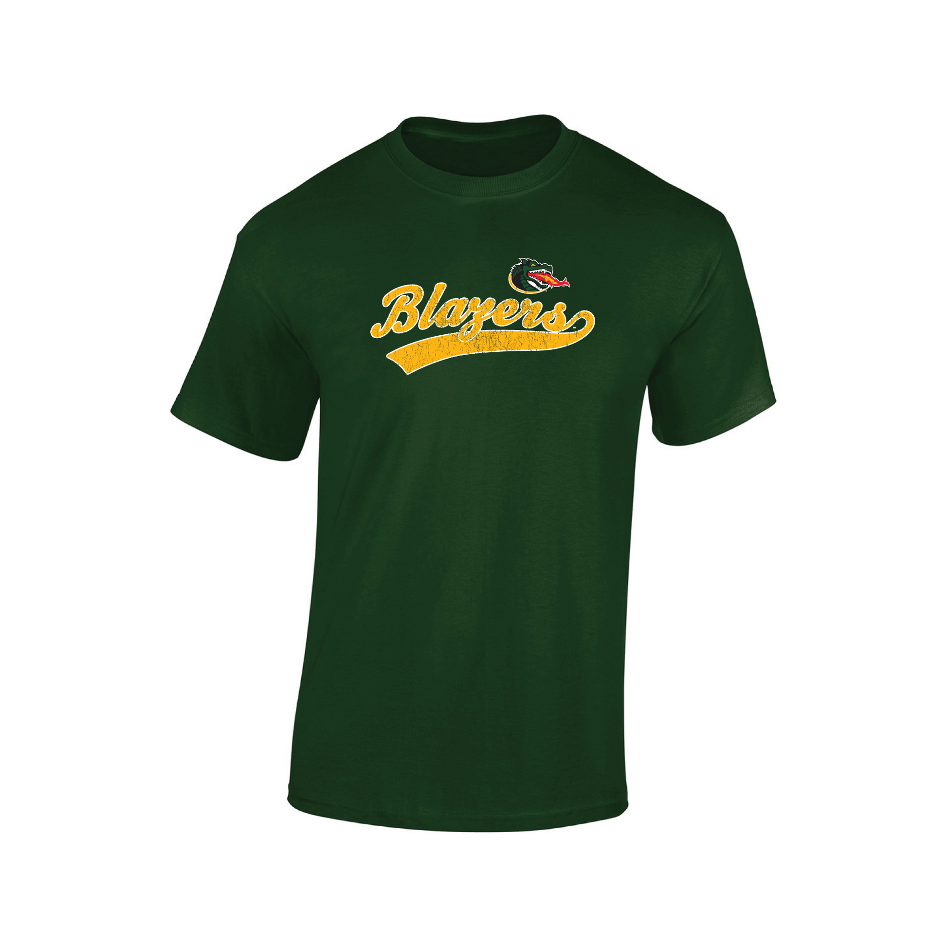 University of Alabama at Birmingham Blazers Old School T-shirt Unisex Cotton