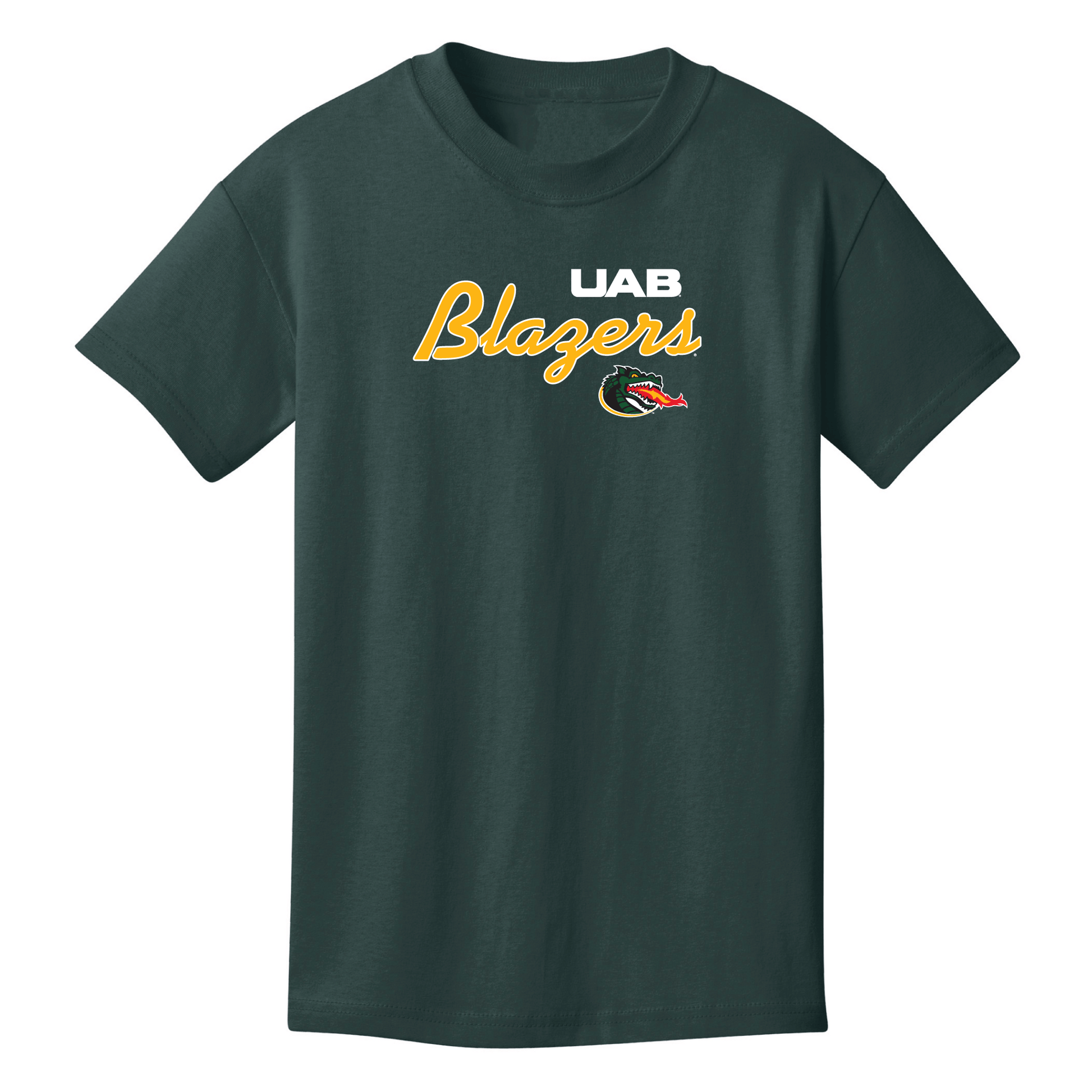 University of Alabama at Birmingham Blazers Machine Script Youth T-shirt