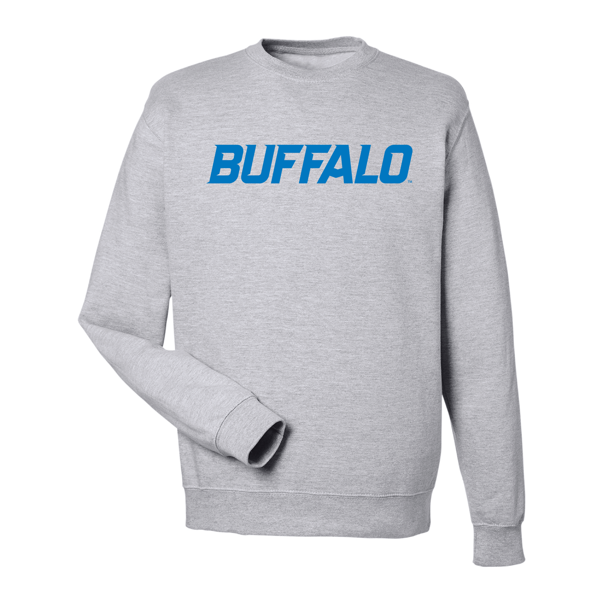 University at Buffalo Bulls Block Crewneck Sweatshirt