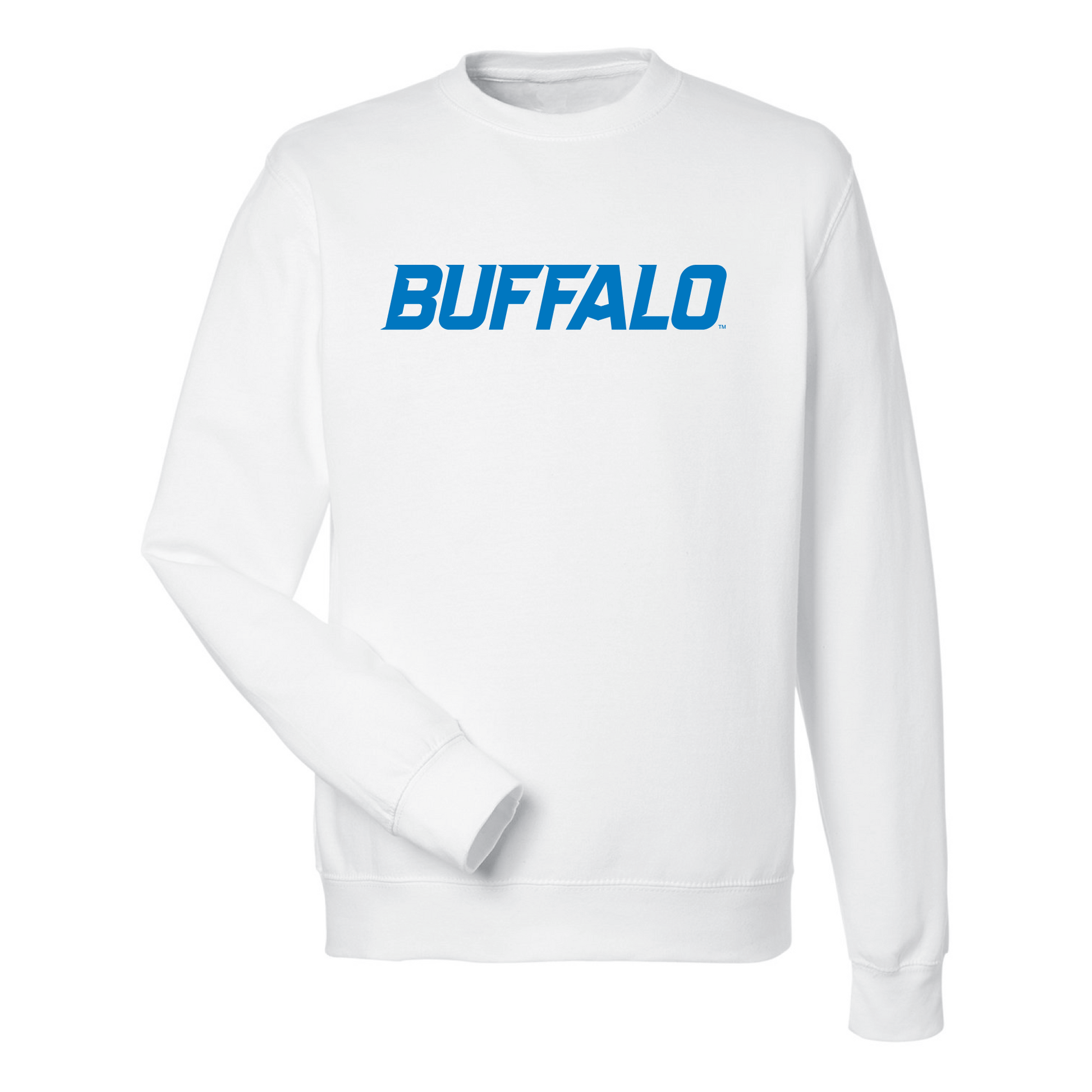 University at Buffalo Bulls Block Crewneck Sweatshirt