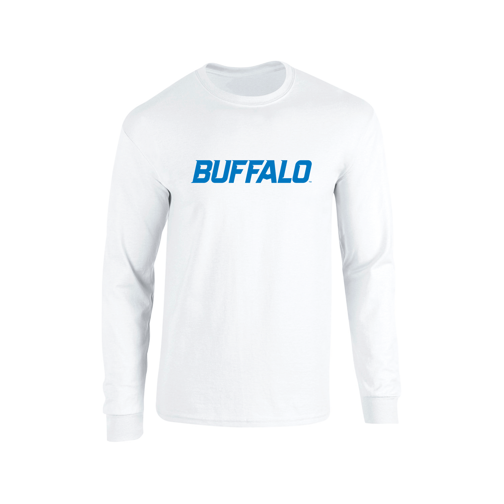 University at Buffalo Bulls Block Adult Long Sleeve T-Shirt