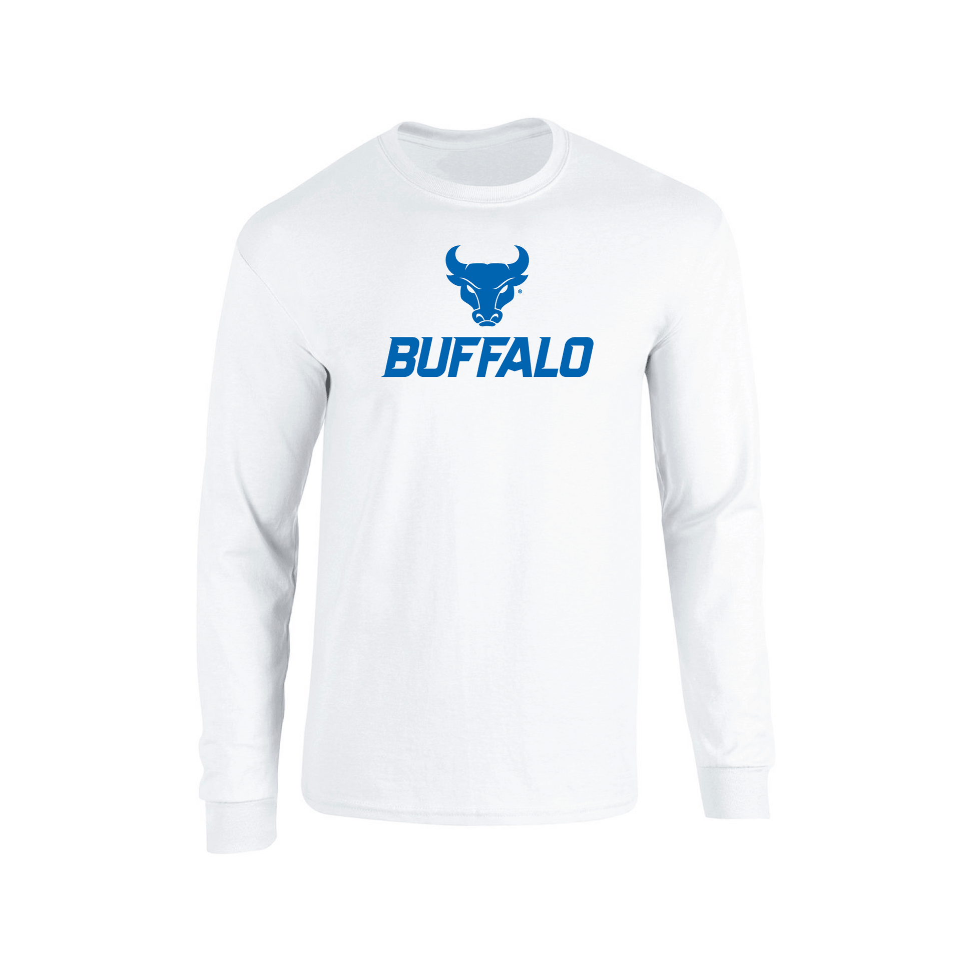 University at Buffalo Bulls Jumbo Logo Adult Long Sleeve T-Shirt