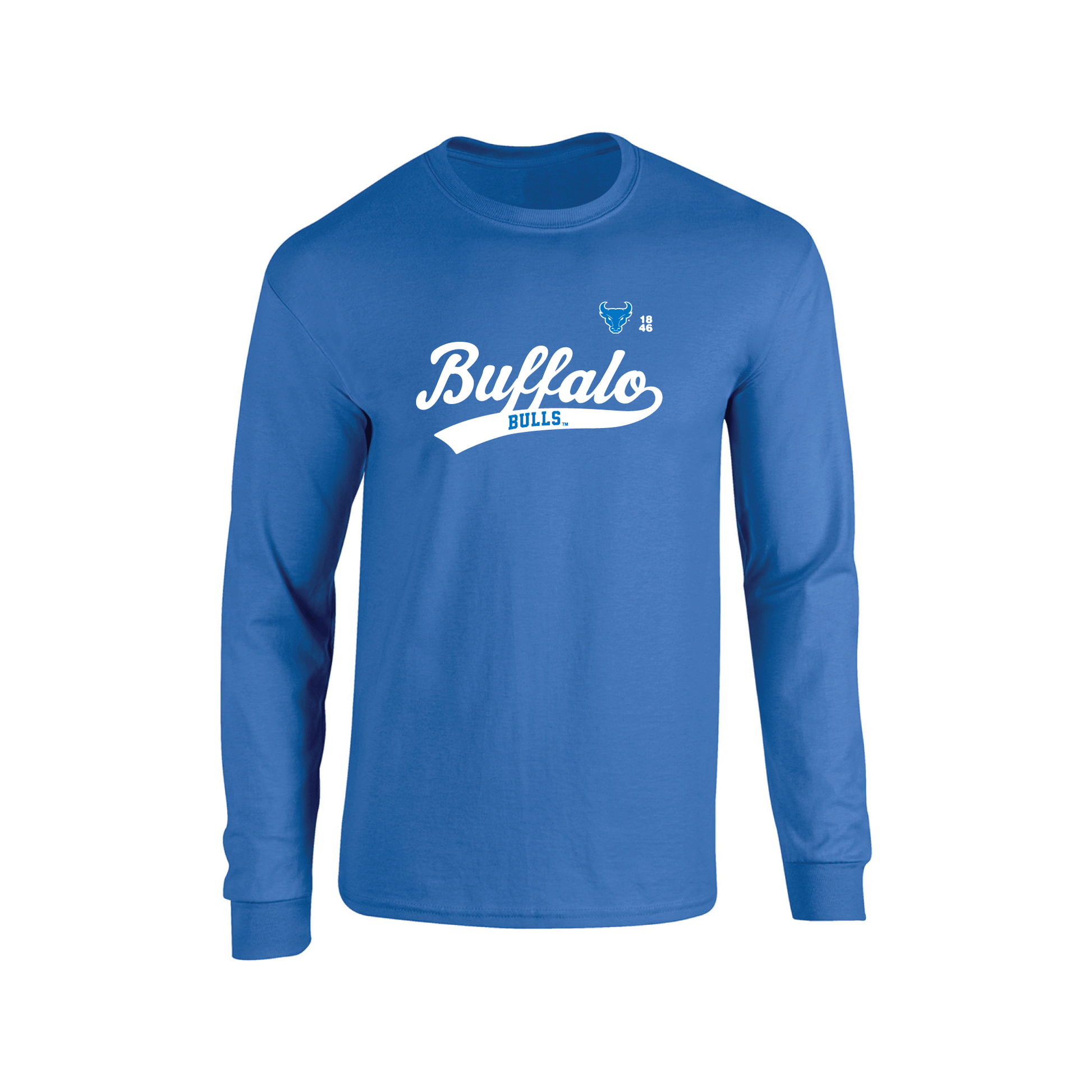 University at Buffalo Bulls Old School Adult Long Sleeve T-Shirt