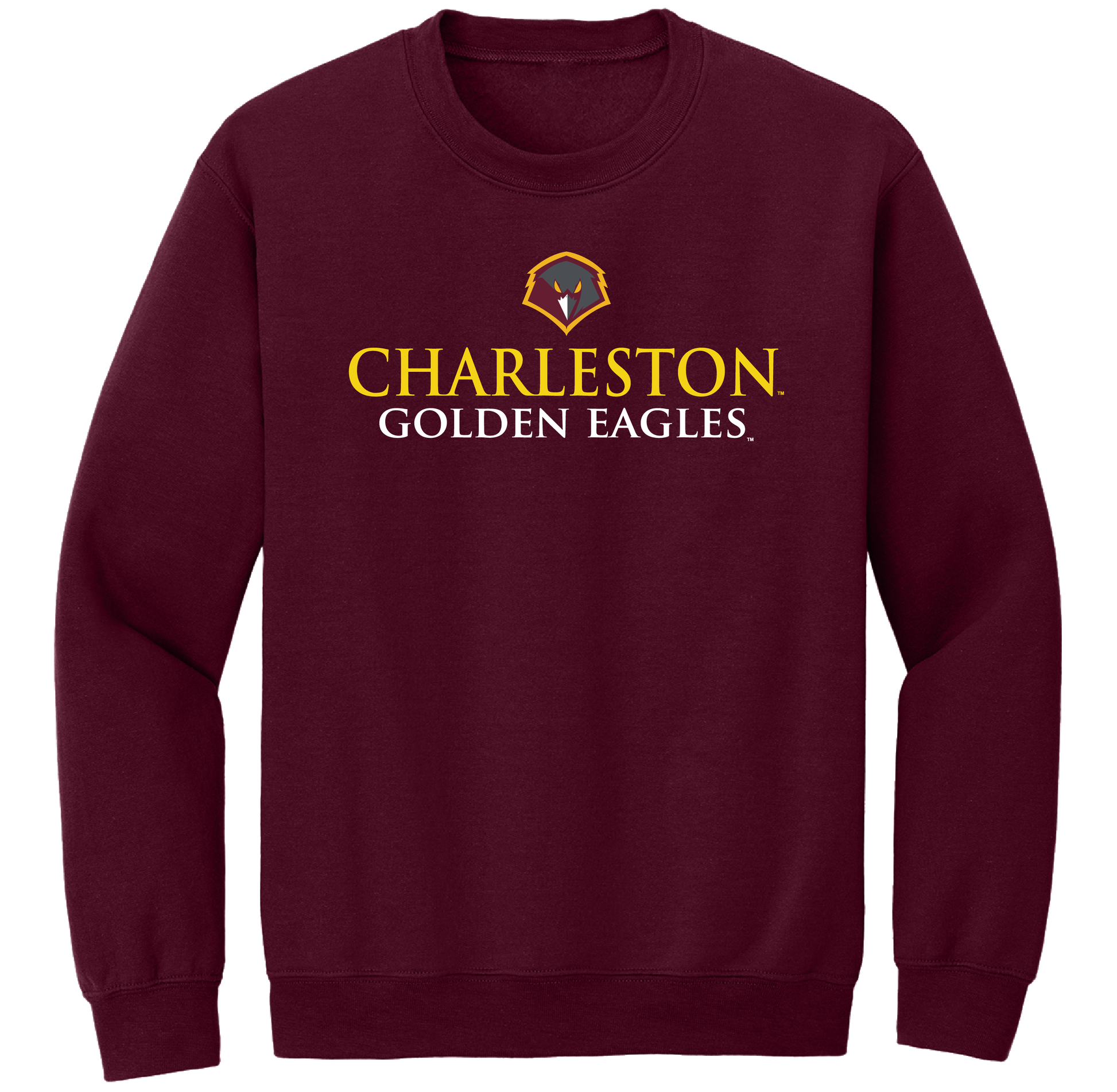 University of Charleston Golden Eagles Campus Script Crewneck Sweatshirt