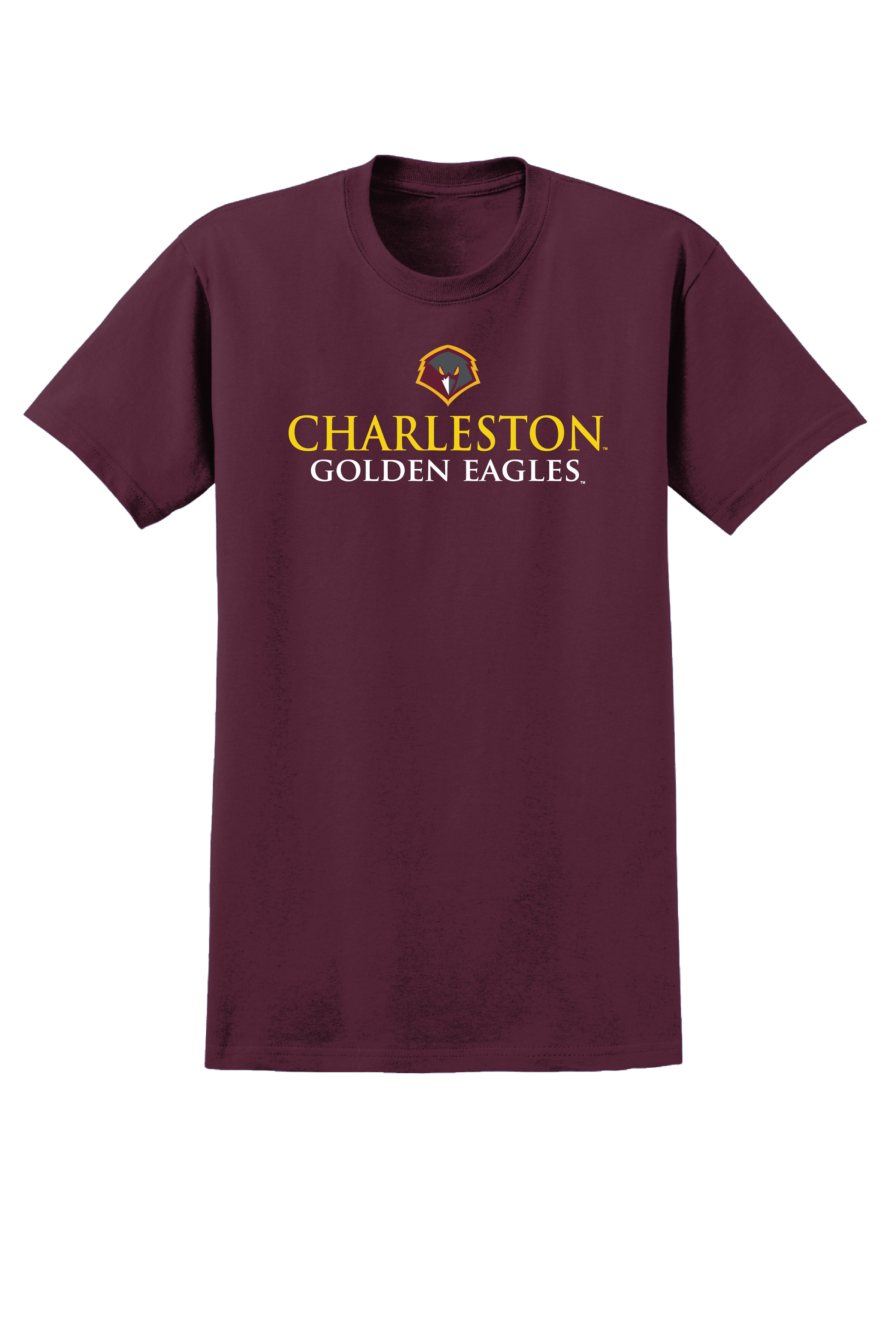 University of Charleston Golden Eagles Campus Script Adult T-Shirt