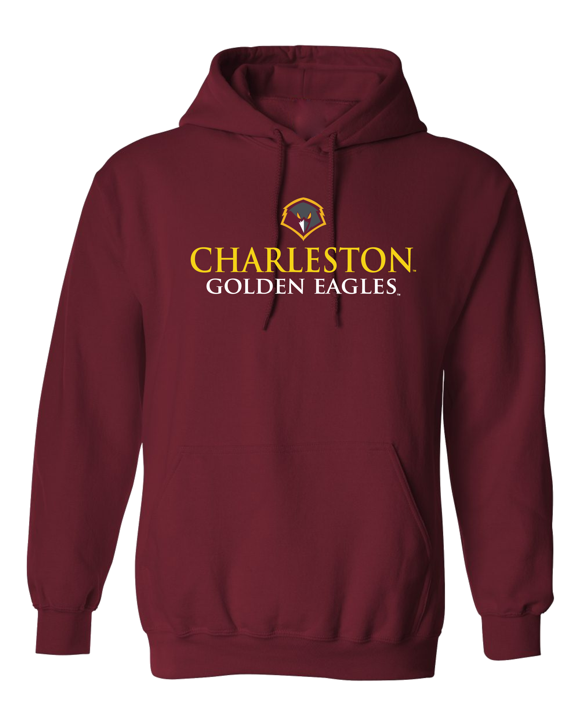 University of Charleston Golden Eagles Campus Script Hooded Sweatshirt
