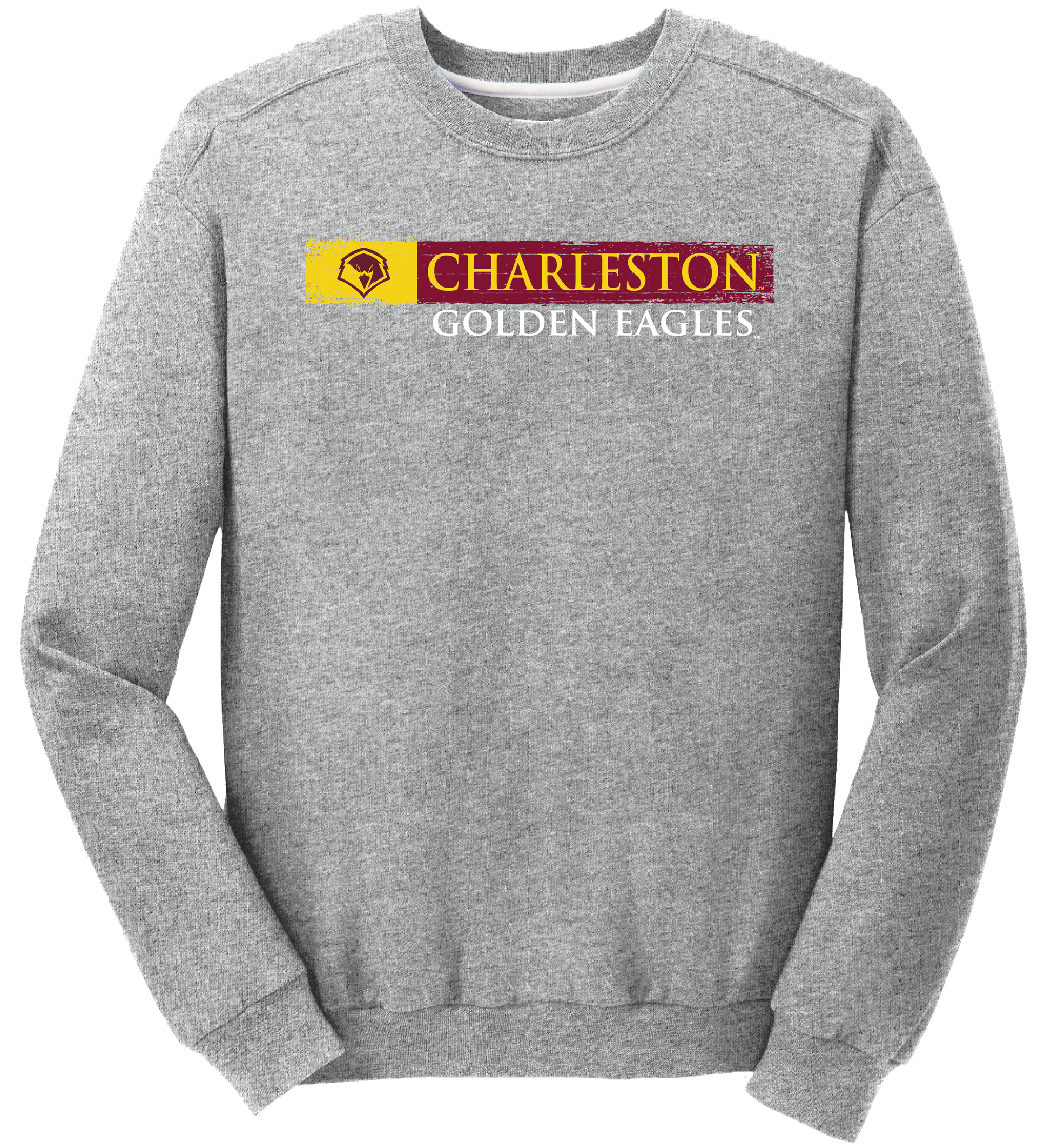 University of Charleston Golden Eagles Sticker Crewneck Sweatshirt