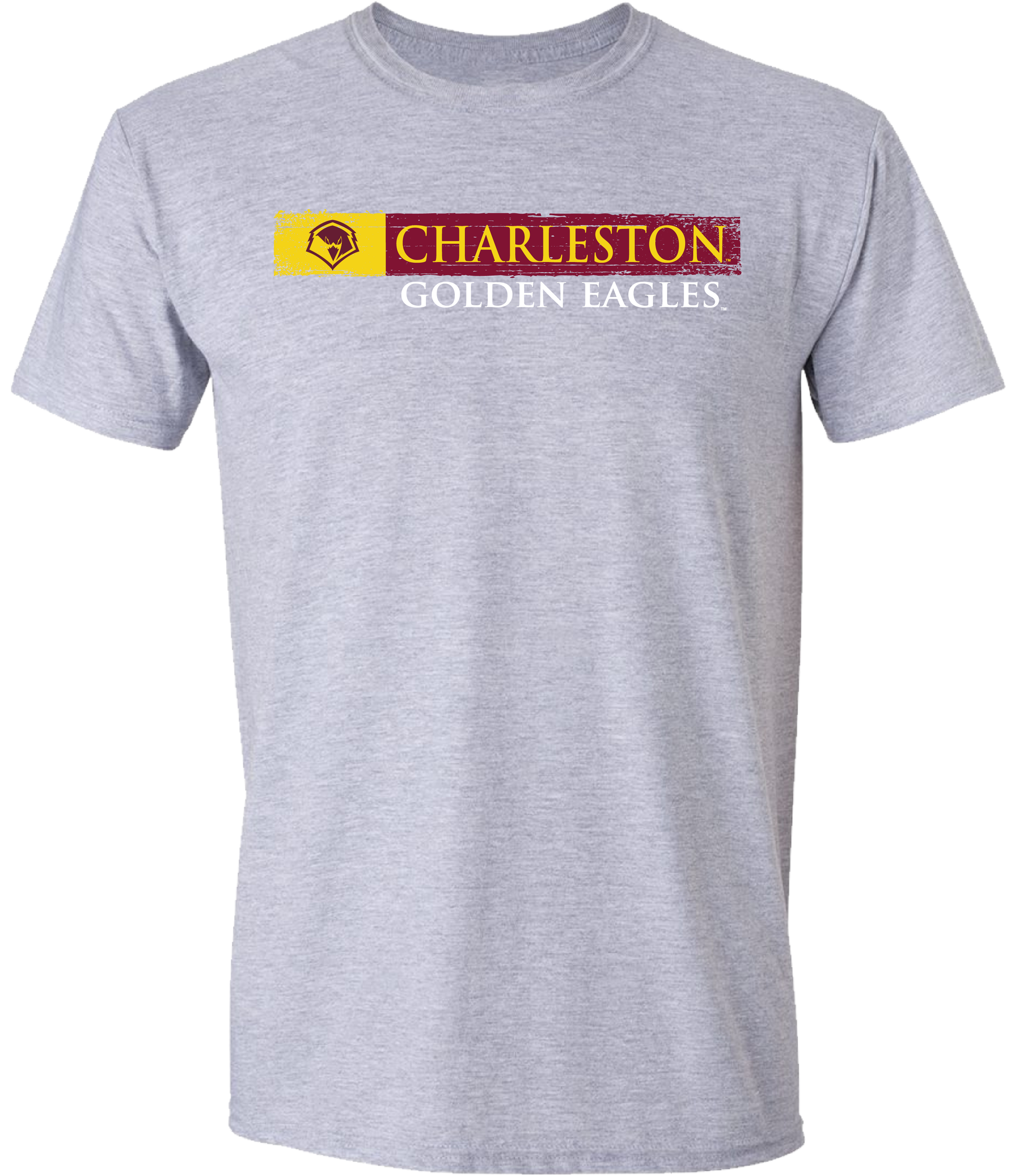 University of Charleston Golden Eagles Sticker Adult T-Shirt